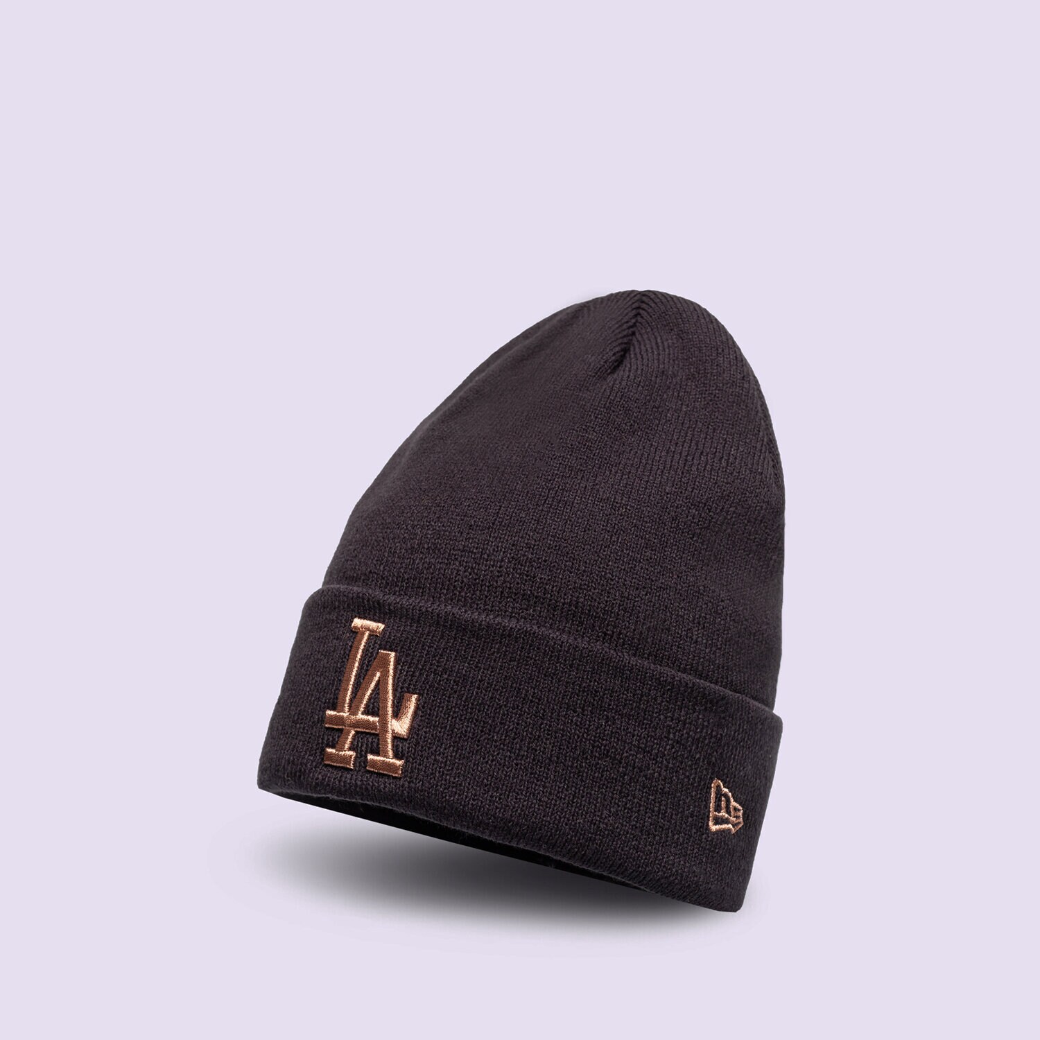 Czapka zimowa damska NEW ERA CZAPKA WMNS MET LOGO BEANIE LA DODGERS LOS ANGELES D 60284812 GRANATOWY