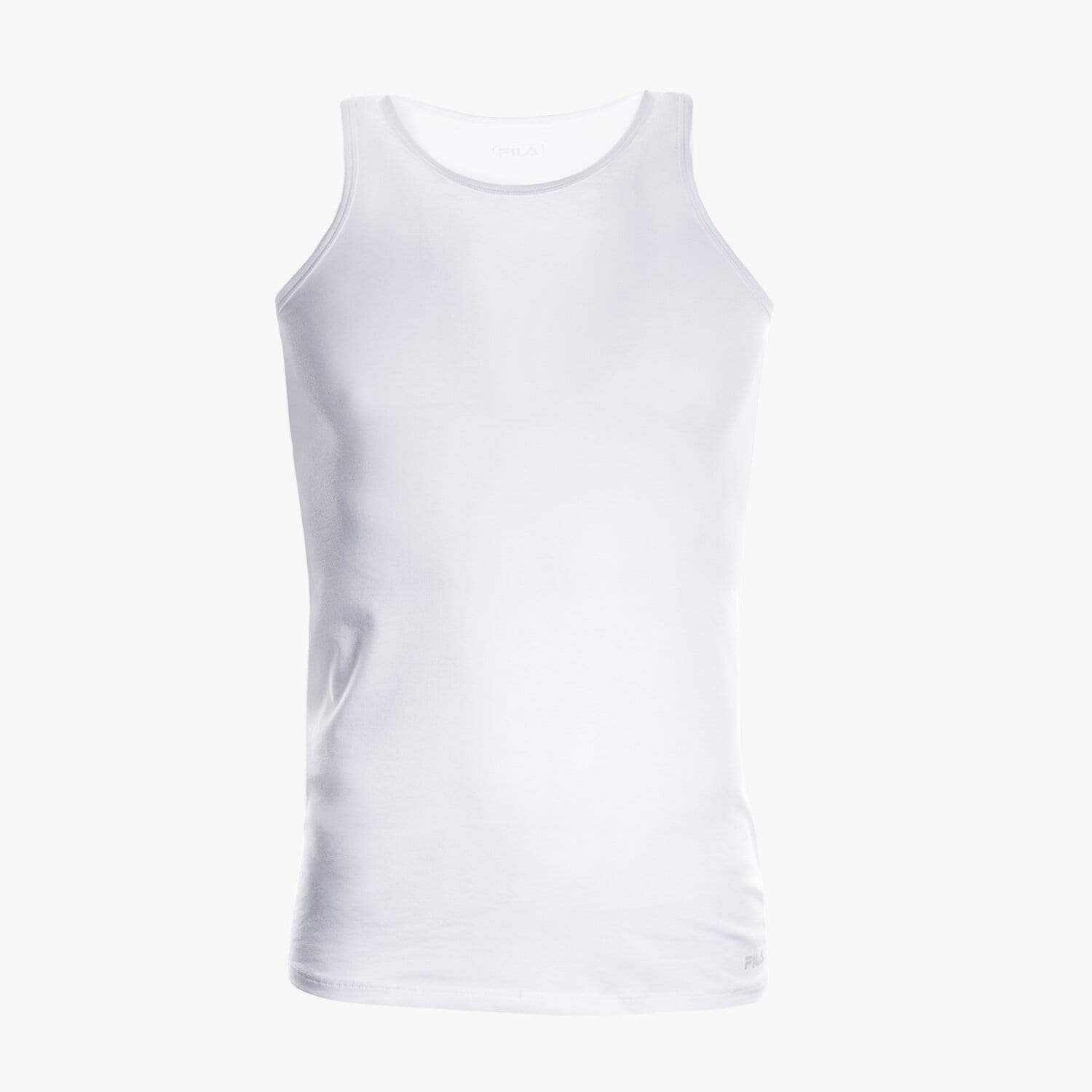 Koszulka, t-shirt sportowy męski FILA TANK BASIC WHITE FU5033-300 BIAŁY