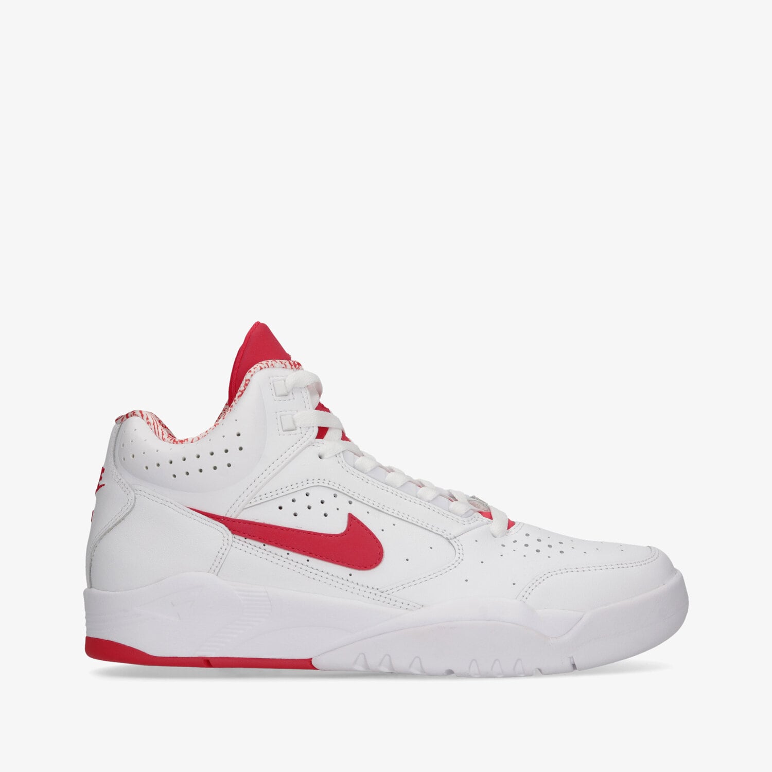 Buty sneakersy męskie NIKE AIR FLIGHT LITE MID DJ2518-101 BIAŁY