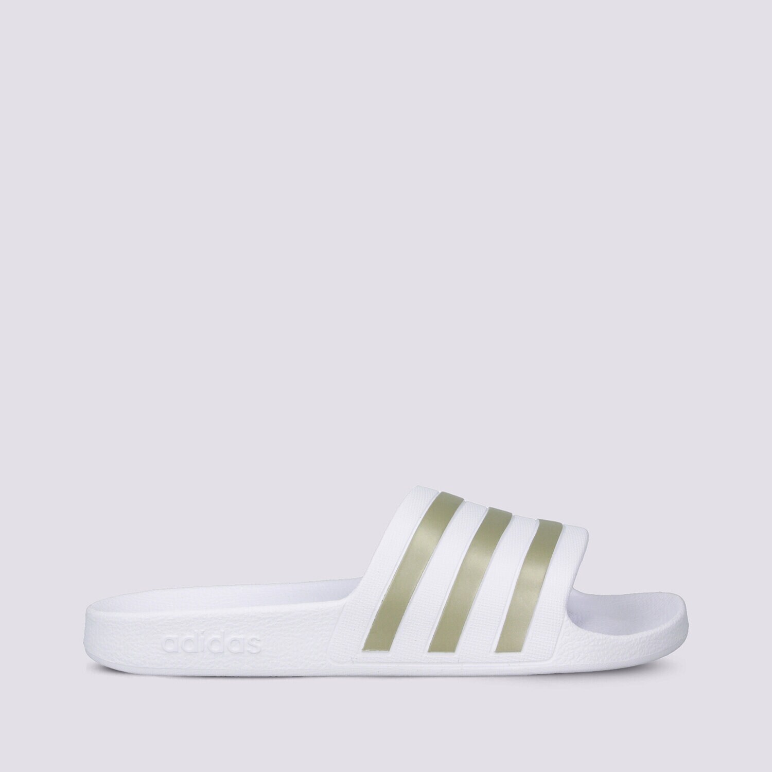 Klapki damskie ADIDAS ADILETTE AQUA SLIDES EF1730 BIAŁY