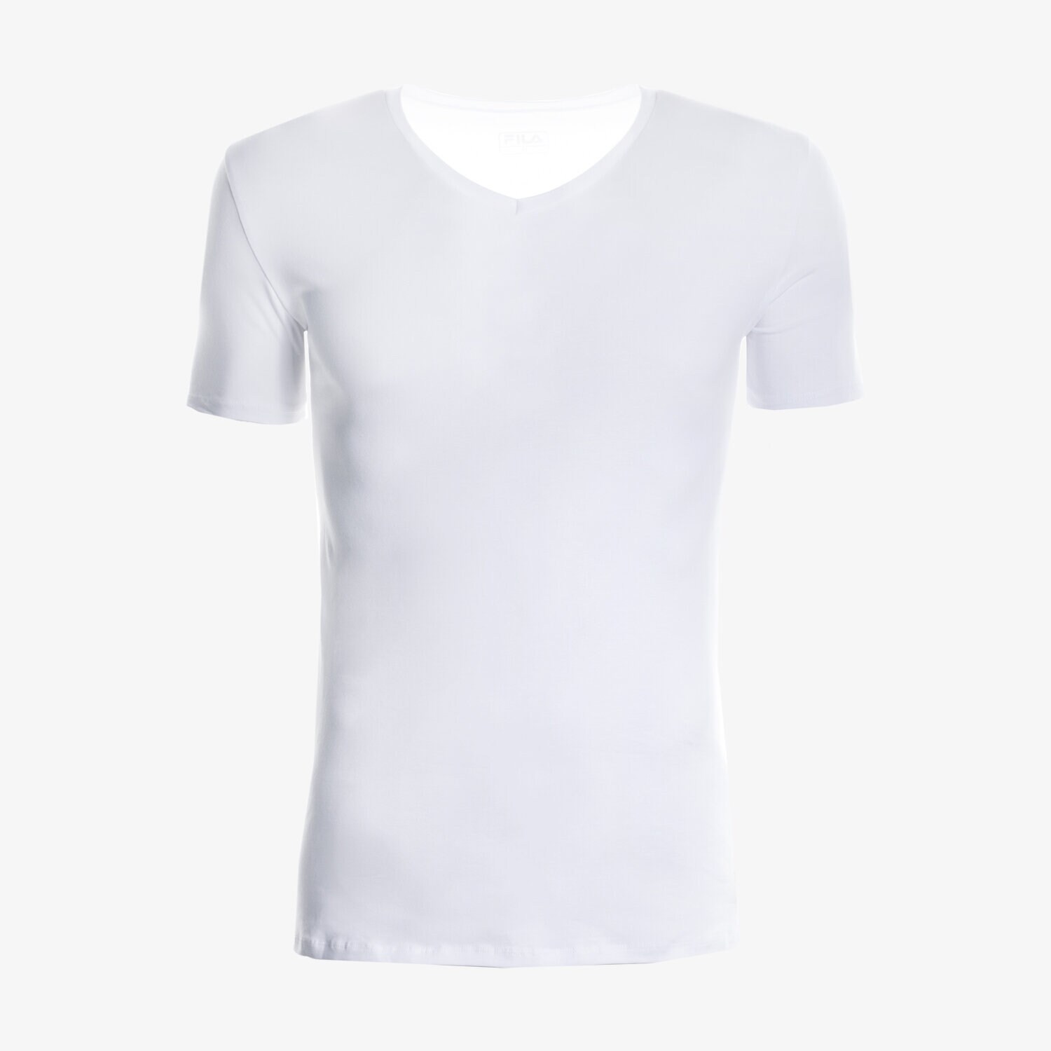 Koszulka, t-shirt sportowy męski FILA T-SHIRT UNDERSHIRT V NECK FU5001-300 BIAŁY