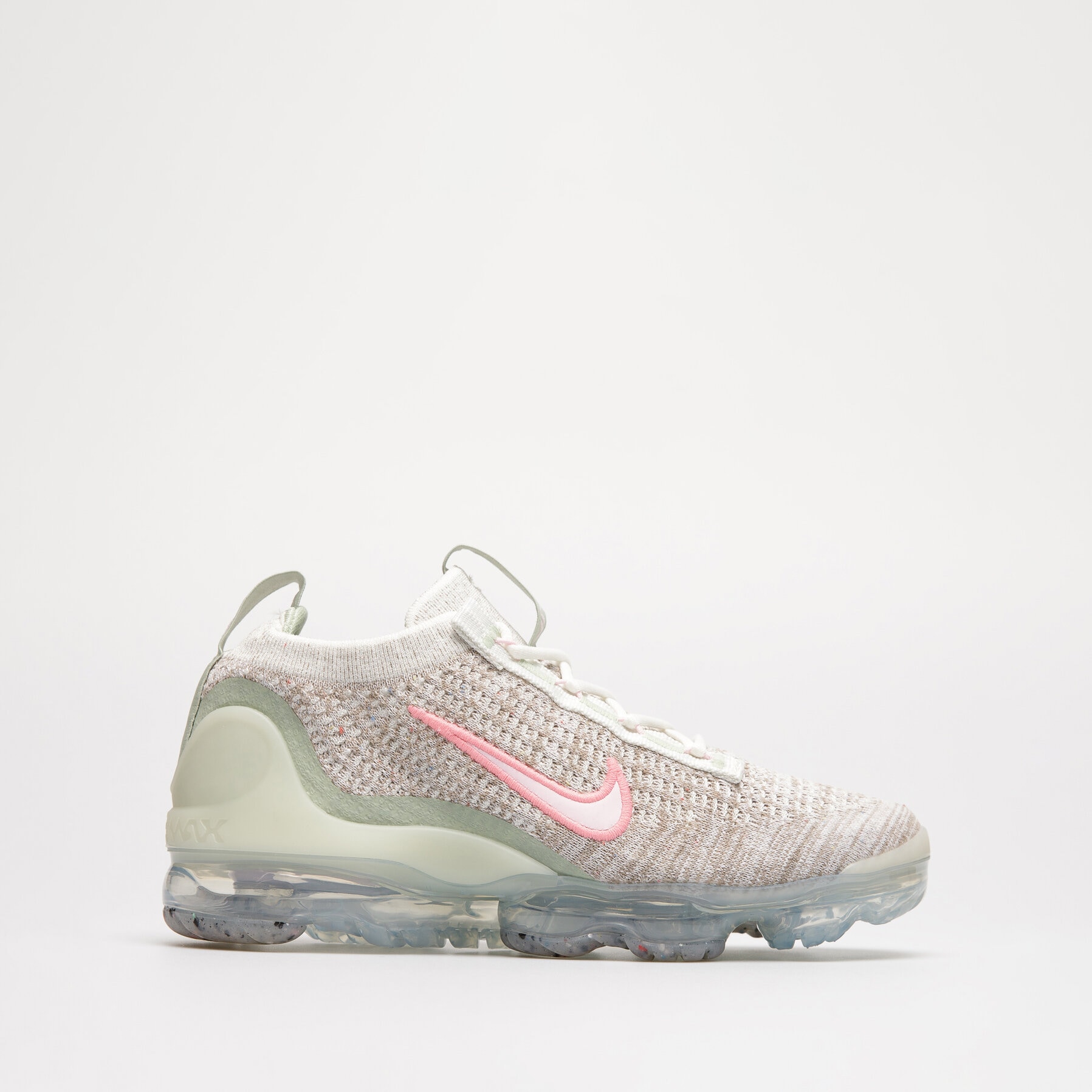 Buty sneakersy dla dzieci NIKE AIR VAPORMAX 2021 FK DB1550-103 BEŻOWY