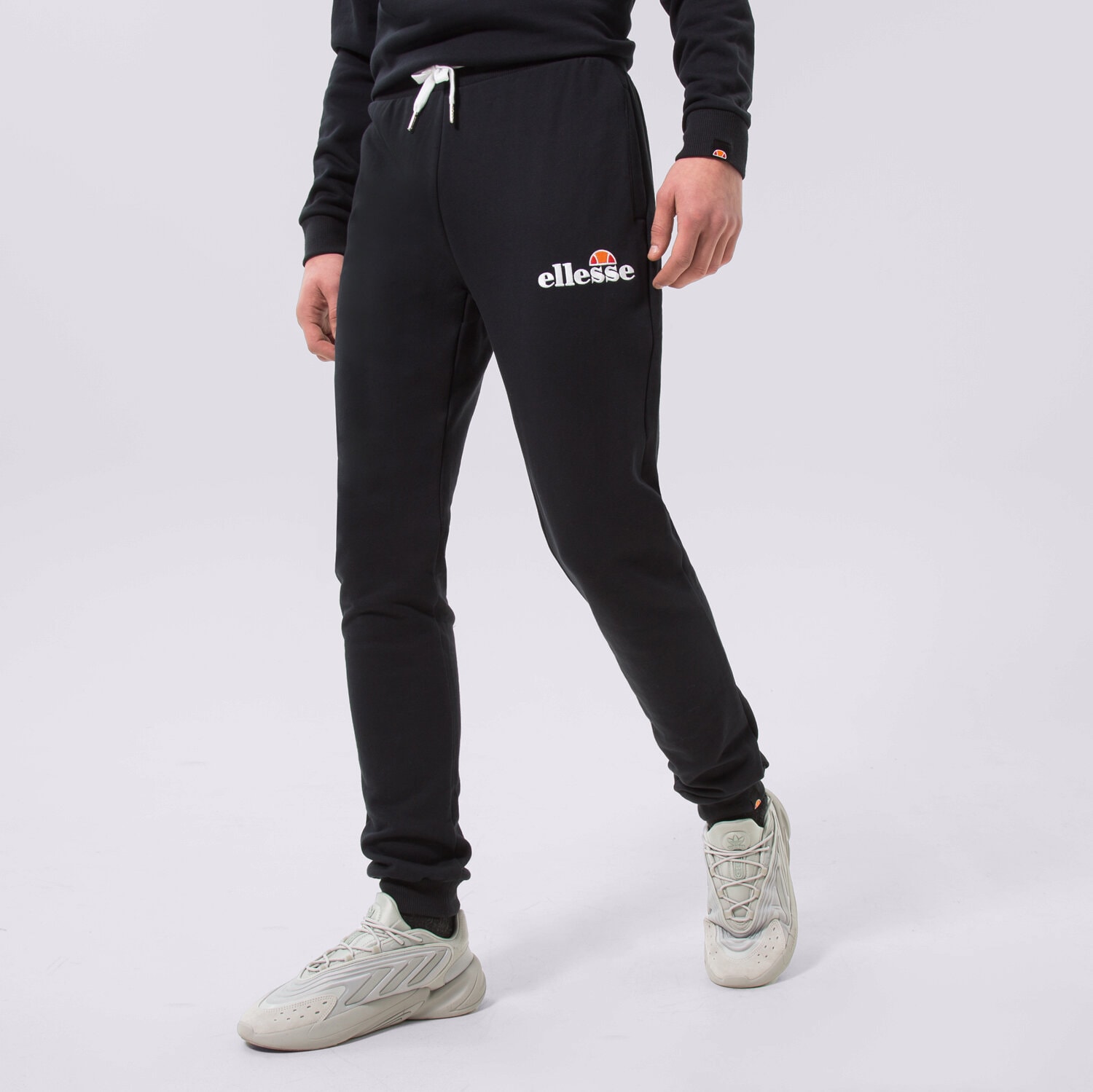 Spodnie sportowe męskie ELLESSE SPODNIE NIORO BLK SHS08783011 CZARNY