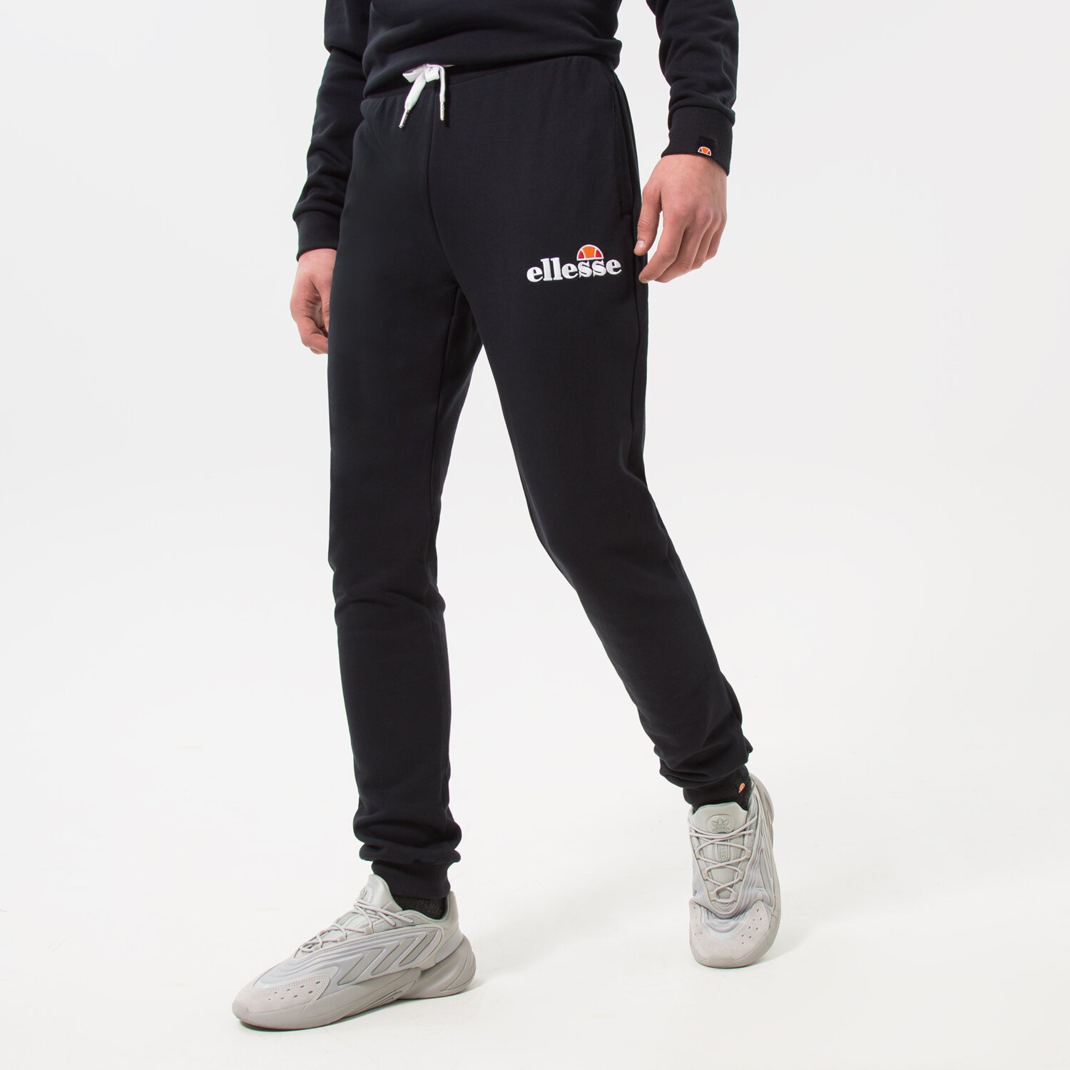 Spodnie sportowe męskie ELLESSE SPODNIE NIORO BLK