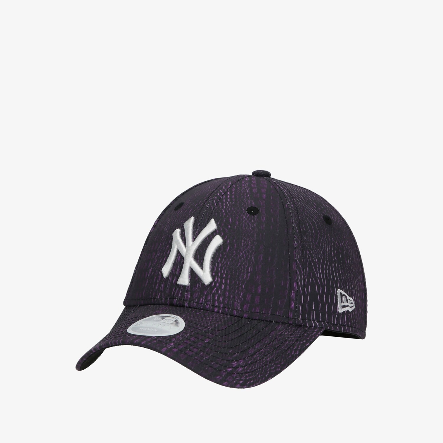 Czapka z daszkiem damska NEW ERA CZAPKA WMNS ANIMAL PRINT 940 NYY 60240575 FIOLETOWY