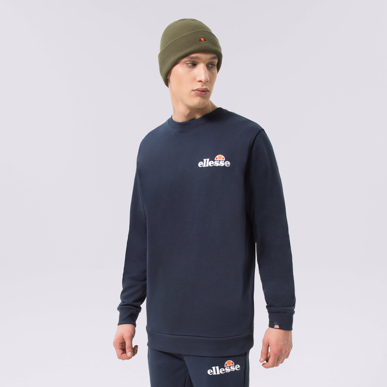 Bluza męska ELLESSE BLUZA FIERRO NAVY SHS08784429 GRANATOWY