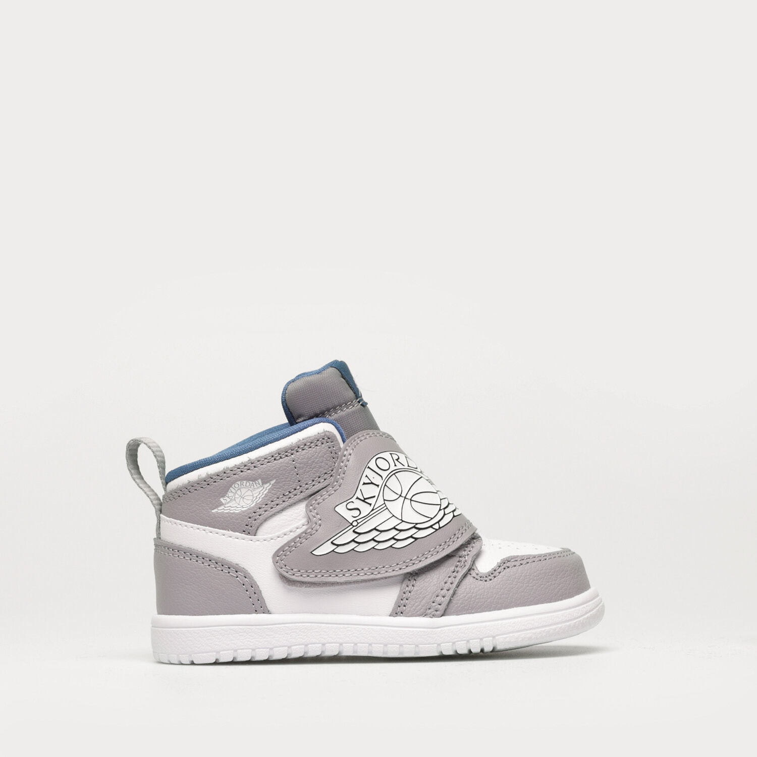 Buty sneakersy dla dzieci SKY JORDAN 1  BQ7196-014 SZARY
