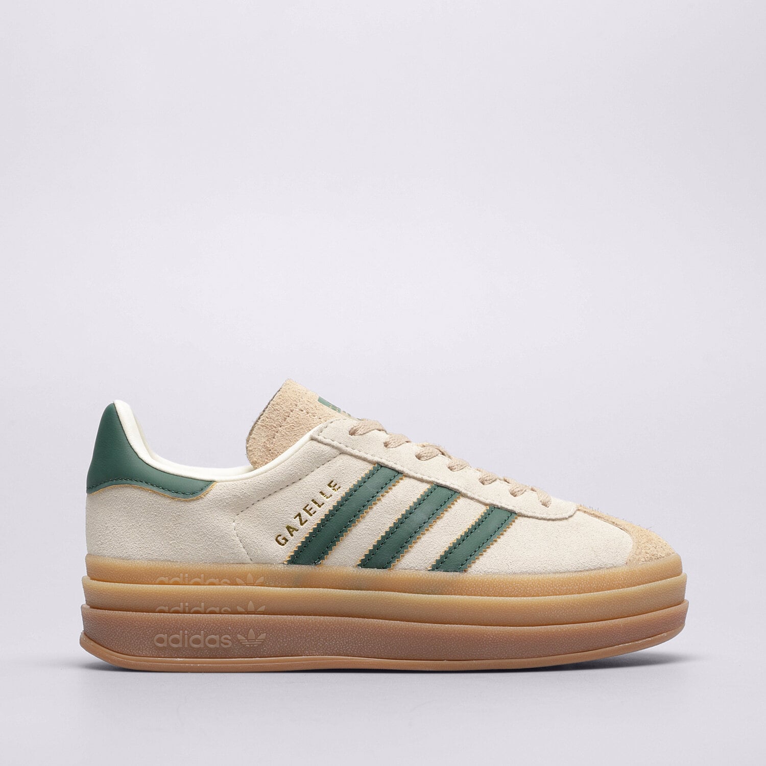 Buty sneakersy damskie ADIDAS GAZELLE BOLD W ID7056 BEŻOWY