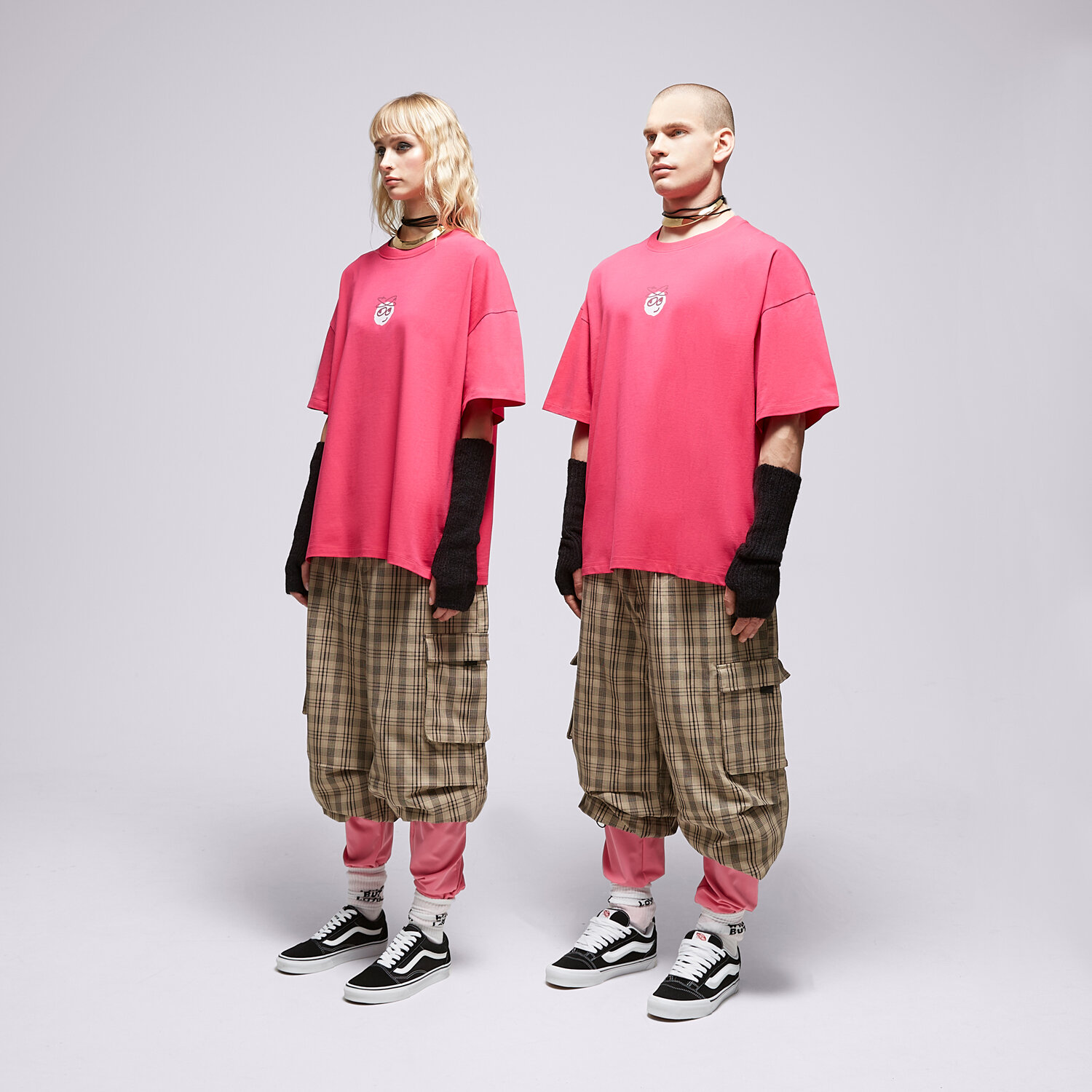 Koszulka, t-shirt damski S.NOW JOB SIZEER T SHIRT "NOT MY DAY"-MAGENTA SI323TSU54001 RÓŻOWY