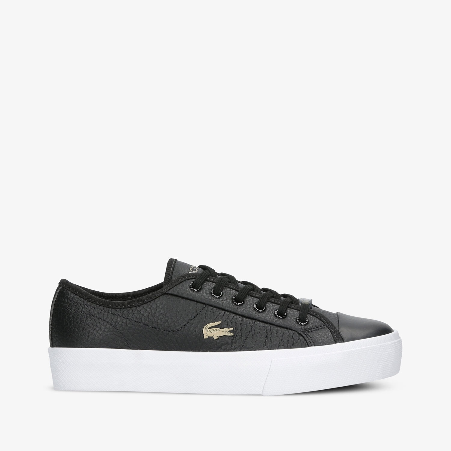 Damskie trampki, tenisówki LACOSTE ZIANE PLUS GRAND 07211CFA 741CFA0054312 CZARNY