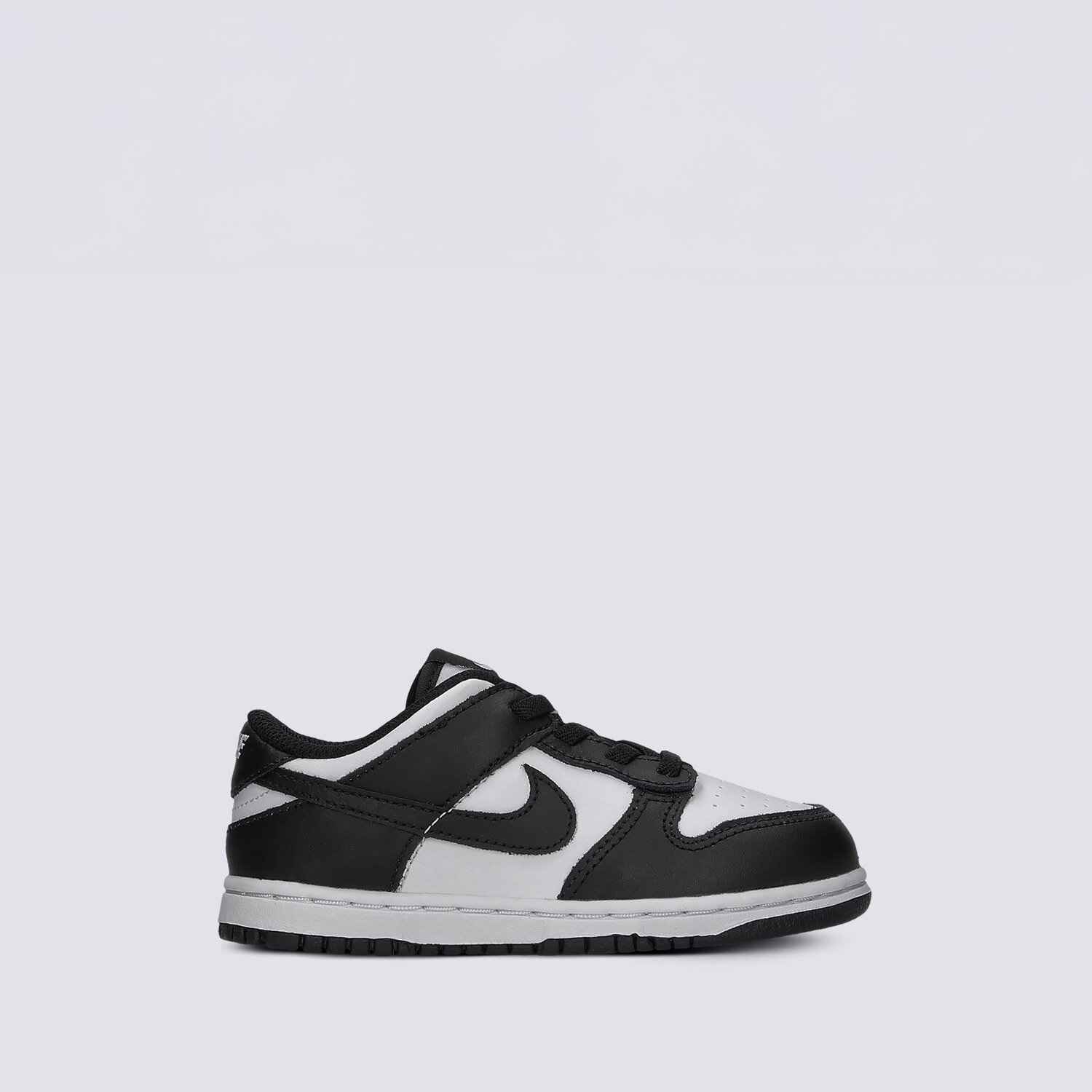 Buty sneakersy dla dzieci NIKE DUNK LOW  CW1589-100 CZARNY