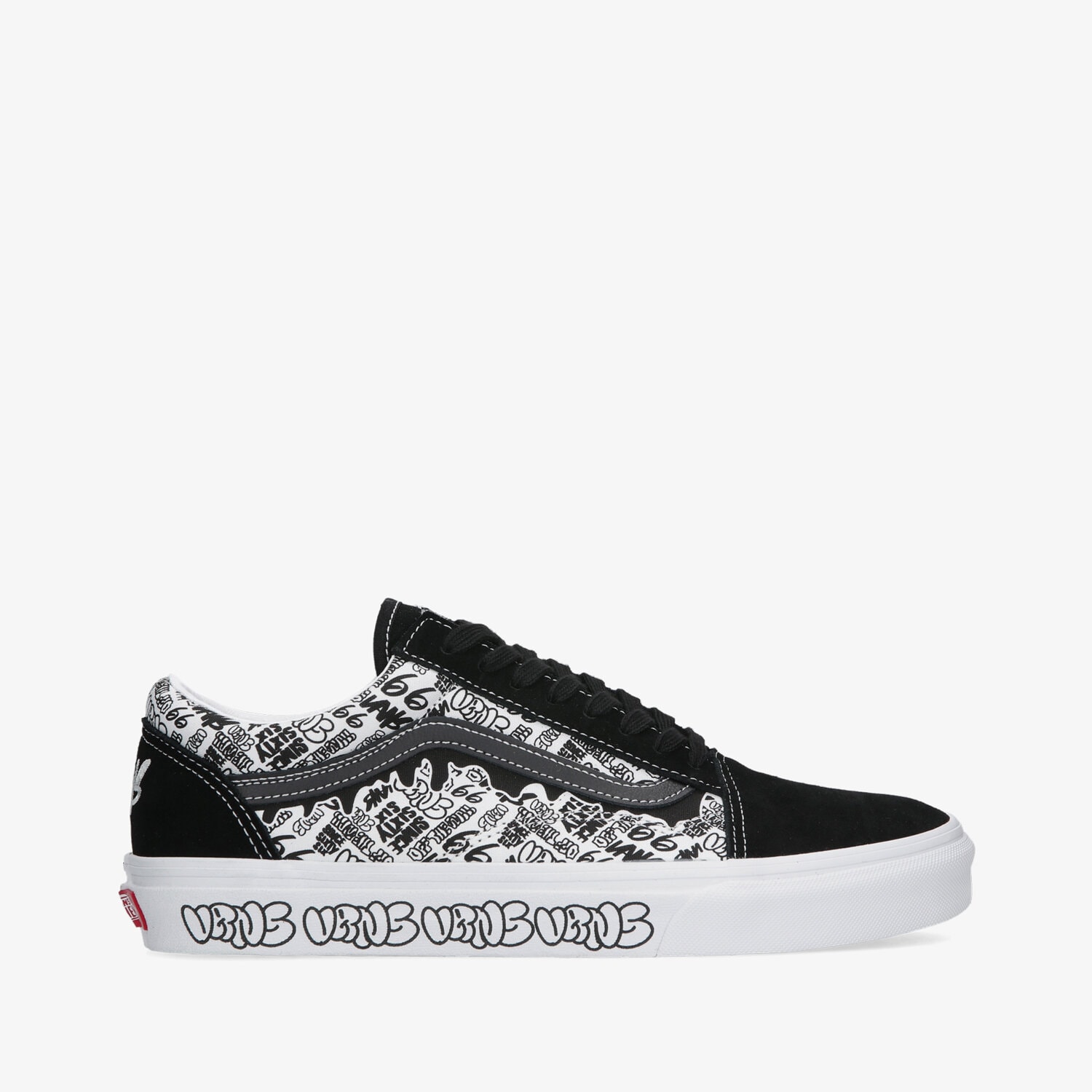 Buty sneakersy męskie VANS UA OLD SKOOL VN0A3WKTY281 CZARNY