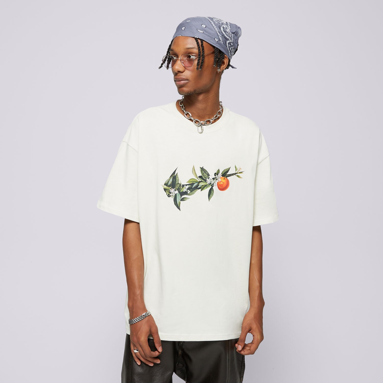 Koszulka, t-shirt sportowy męski NIKE T-SHIRT M NSW SS MAX90 TEE NPC II HJ6899-020 BIAŁY