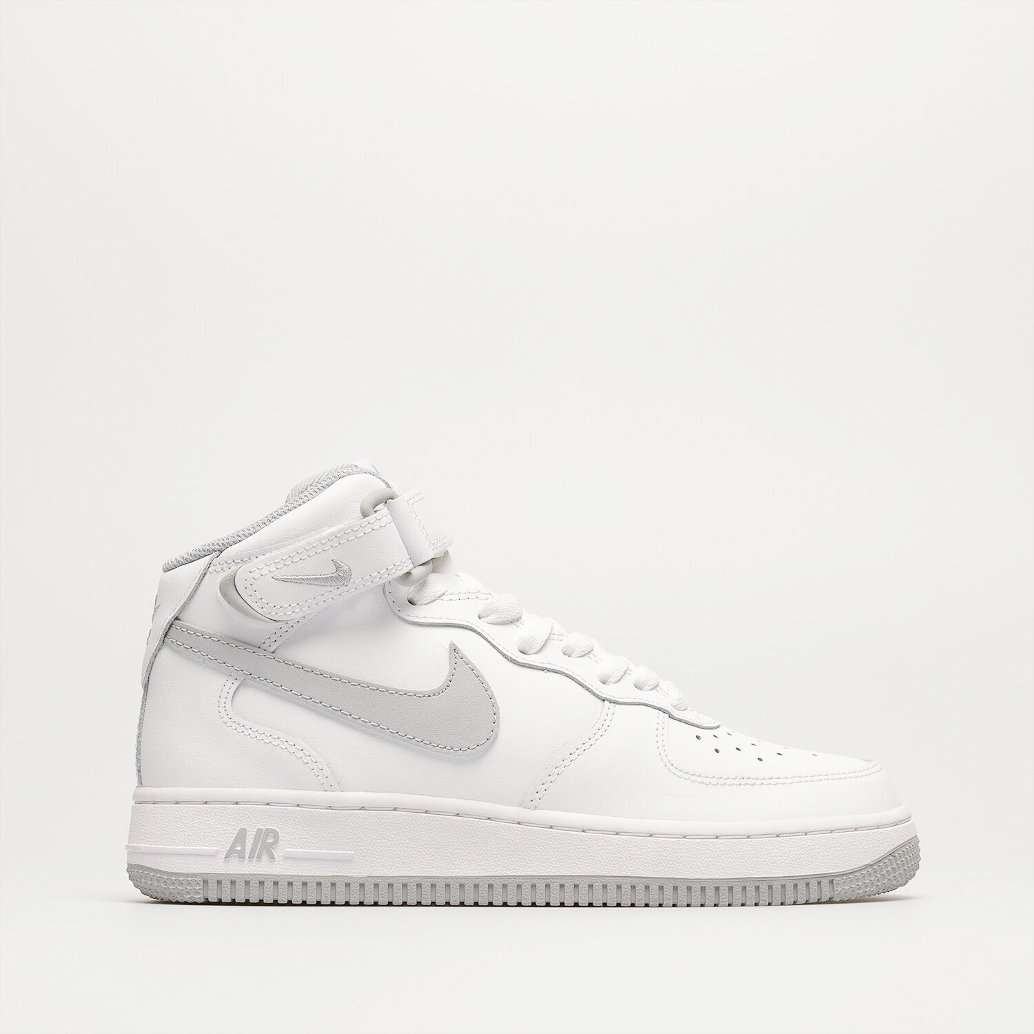 Buty sneakersy dla dzieci NIKE AIR FORCE 1 MID LE DH2933-101 BIAŁY