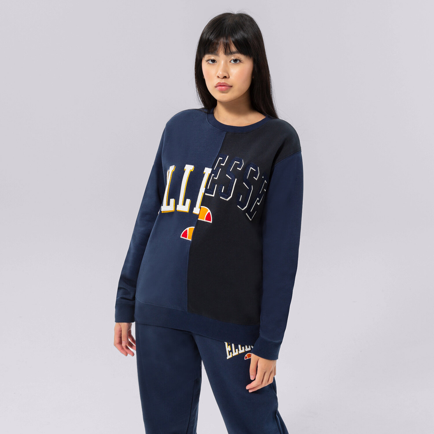 Bluza damska ELLESSE BLUZA MENO SWEATSHIRT NAVY SGP15917429 GRANATOWY