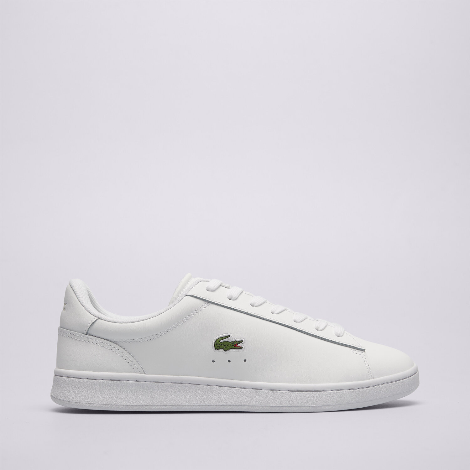 Buty sneakersy męskie LACOSTE CARNABY 48SMA010521G BIAŁY