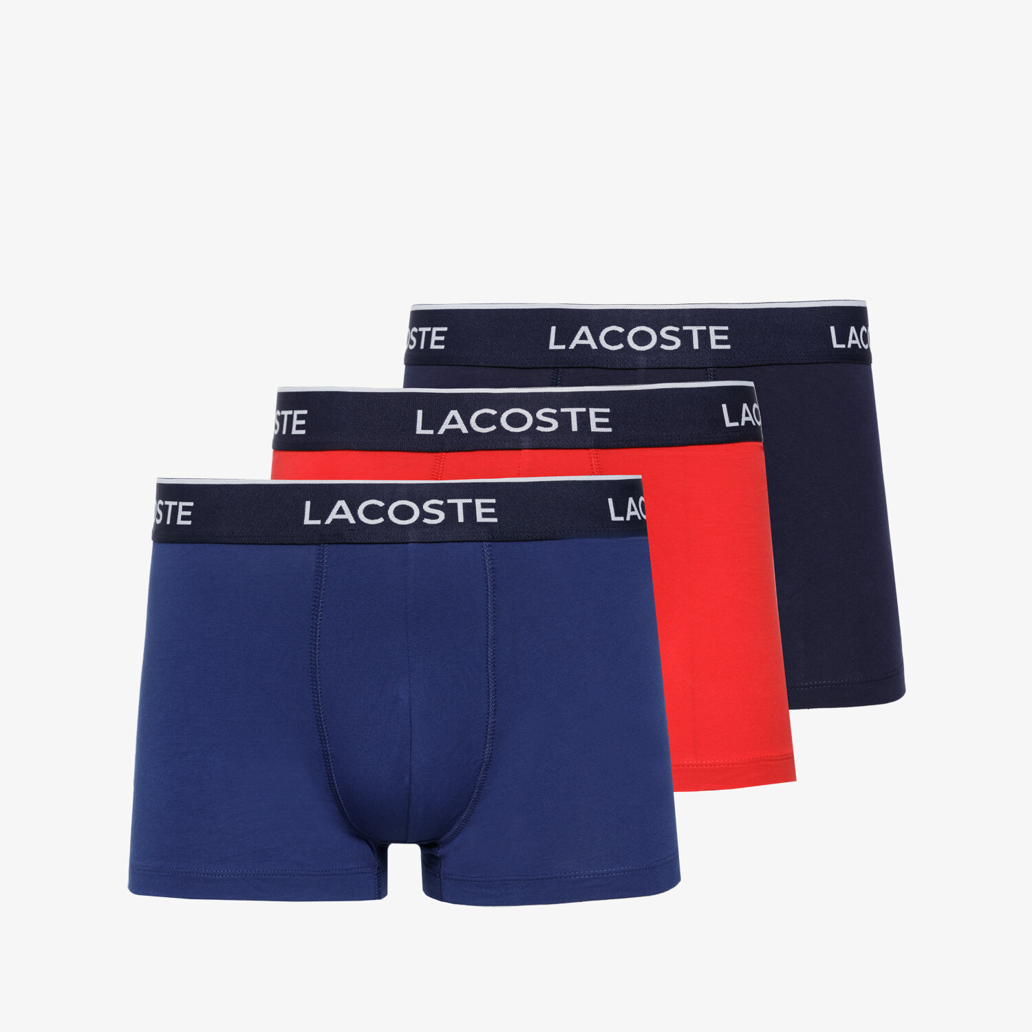 LACOSTE BOKSERKI LACOSTE 3 PACK BOXER SHORTS