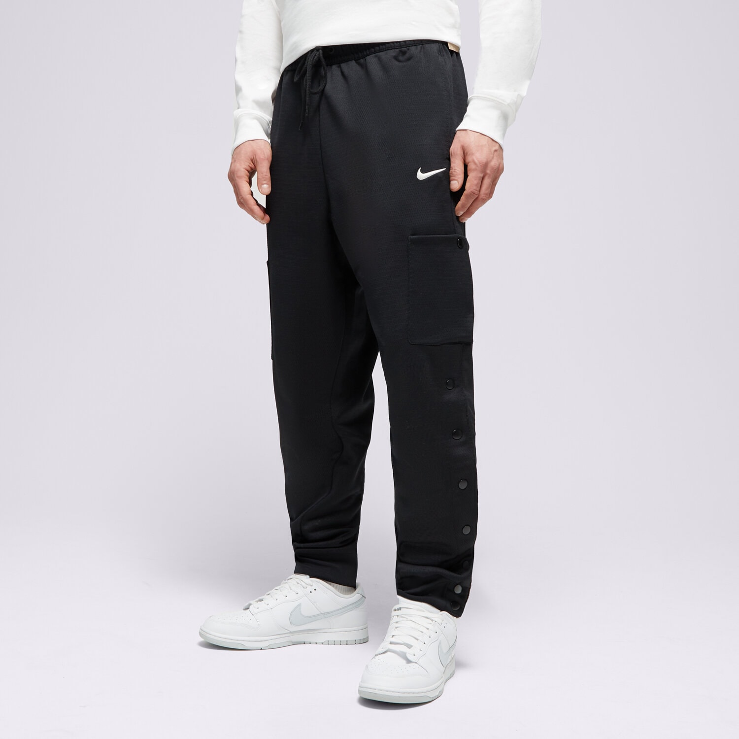 Spodnie sportowe męskie NIKE SPODNIE M NK TF CARGO SSNL NBA FB7109-010 CZARNY
