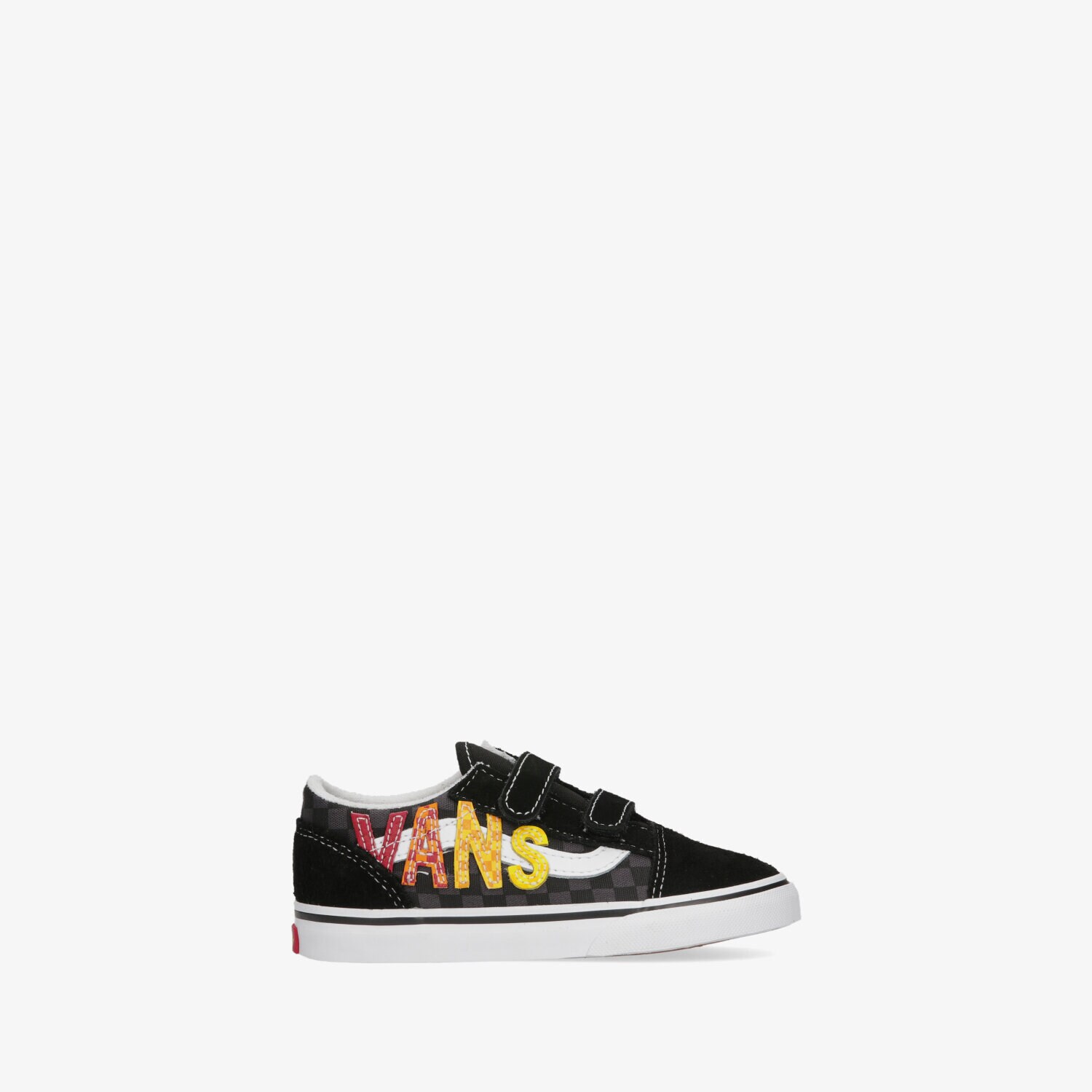 Buty sneakersy dla dzieci VANS TD OLD SKOOL V VN000D3YABX1 CZARNY