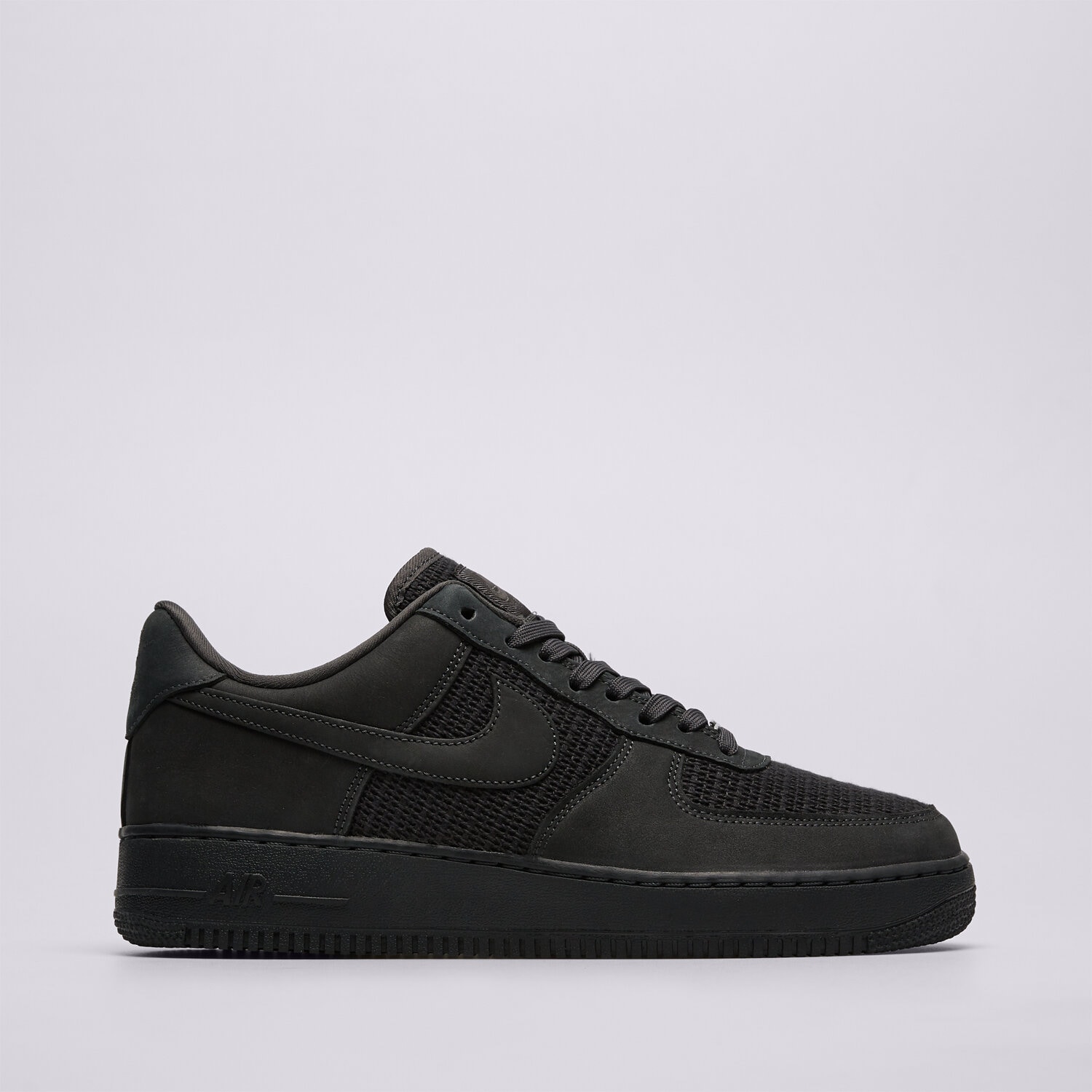 Buty sneakersy męskie NIKE AIR FORCE 1 '07 LOW LV8 SUMMER II9807-001 CZARNY