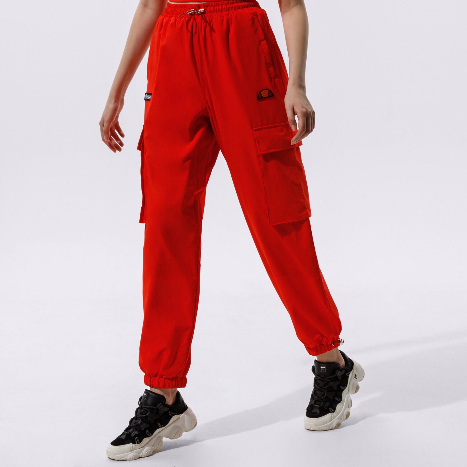 Spodnie sportowe damskie ELLESSE SPODNIE ROSANA TRACK PANT RED SGI11088823 CZERWONY
