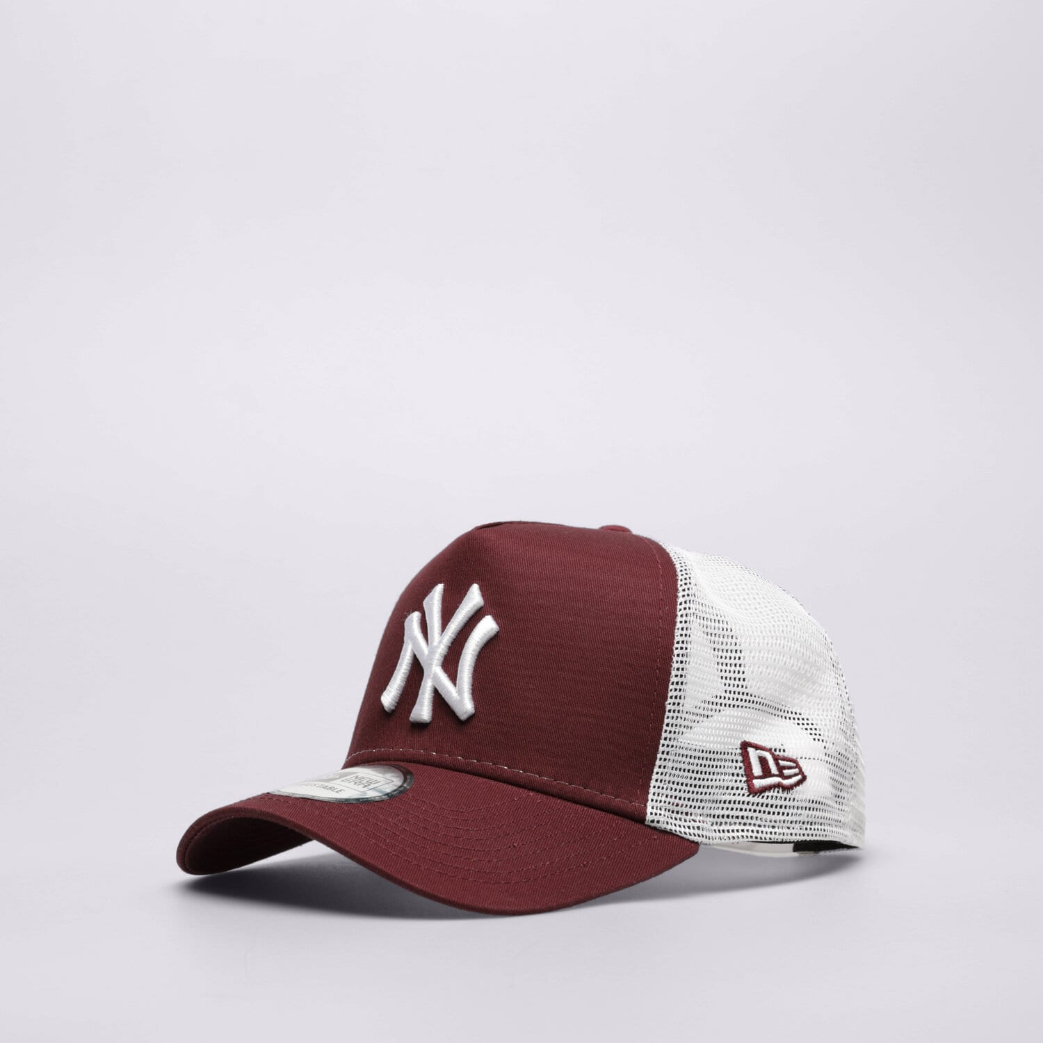 Czapka z daszkiem męska NEW ERA CZAPKA LEAGUE ESS 9FORTY TRUCKER NYY MRN NEW YORK YA 12523895 BORDOWY
