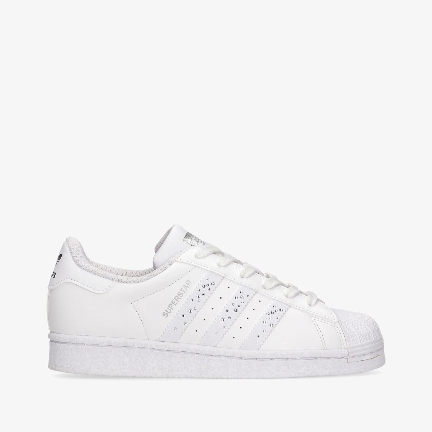 Buty sneakersy dla dzieci ADIDAS SUPERSTARJ H04019 BIAŁY