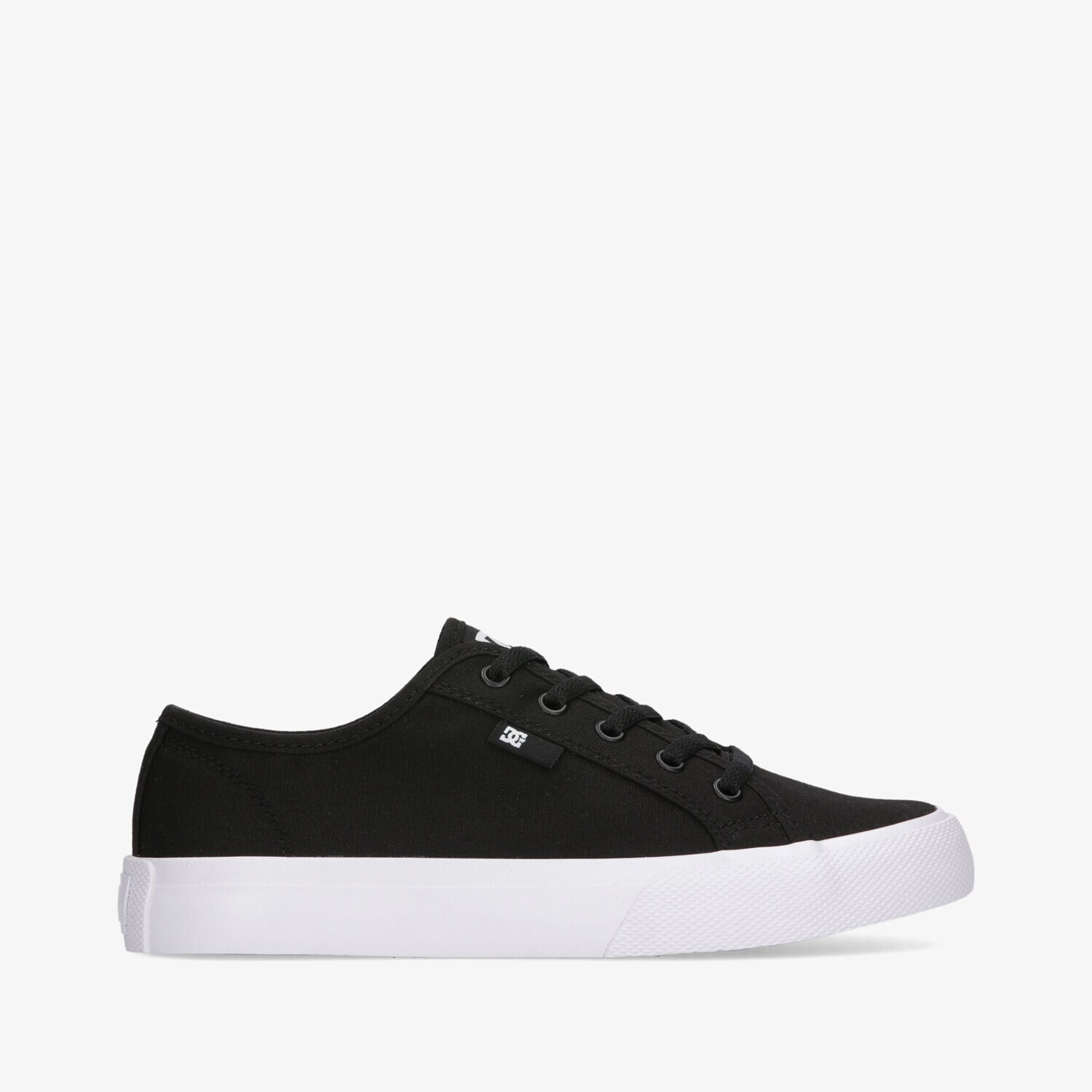 Buty sneakersy dla dzieci DC MANUAL ADBS300366-BKW CZARNY