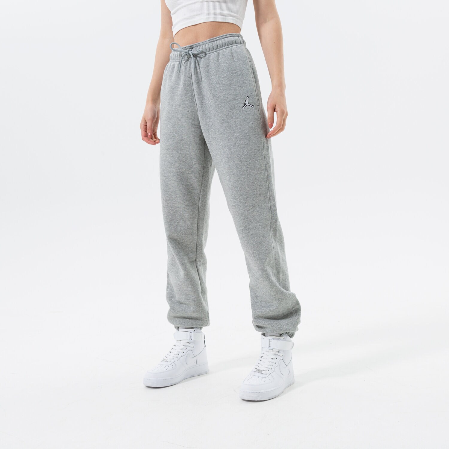 Spodnie sportowe damskie JORDAN ESSENTIAL JOGGERS  DQ4478-063 SZARY