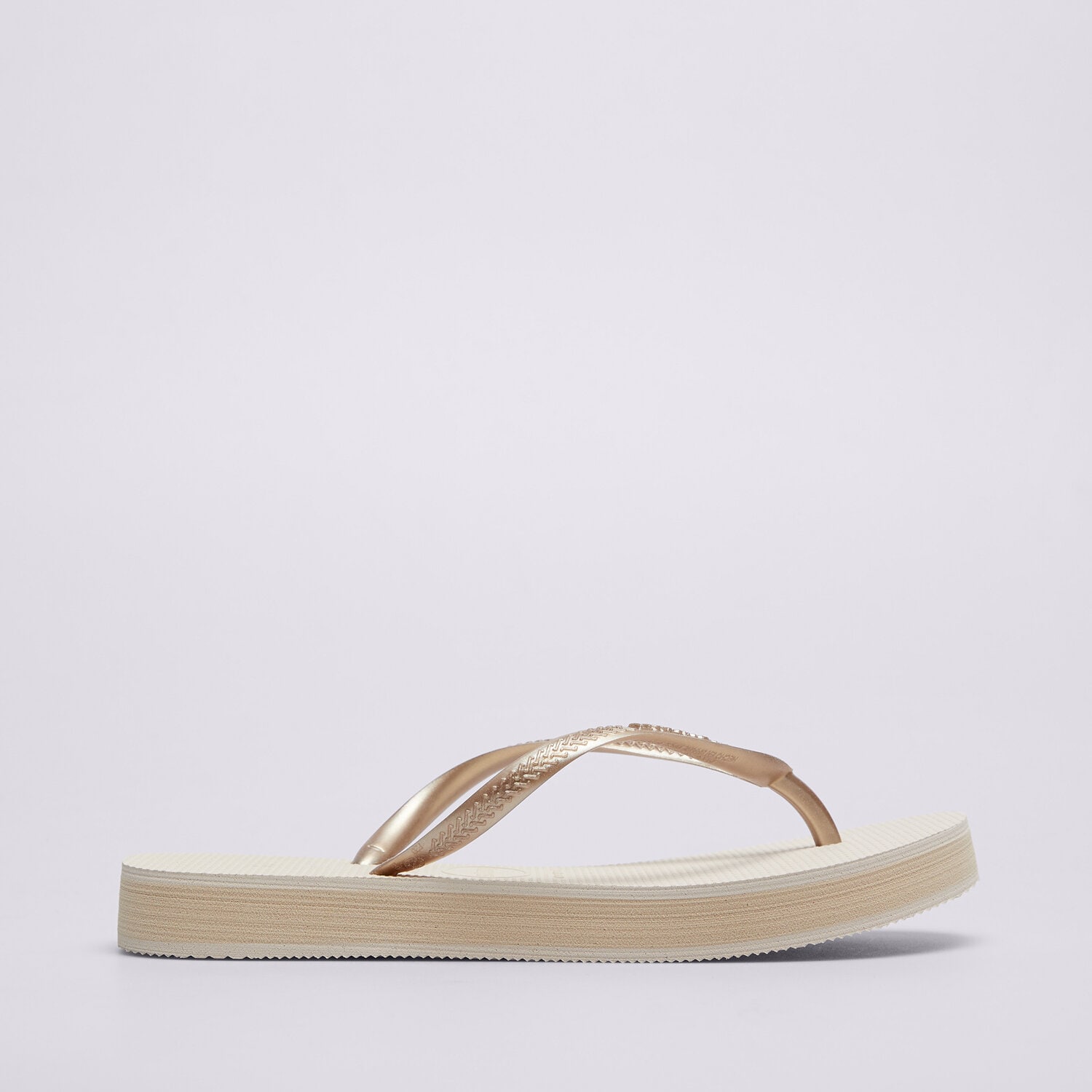 Klapki damskie HAVAIANAS SLIM FLATFORM 4144537-0121 BEŻOWY