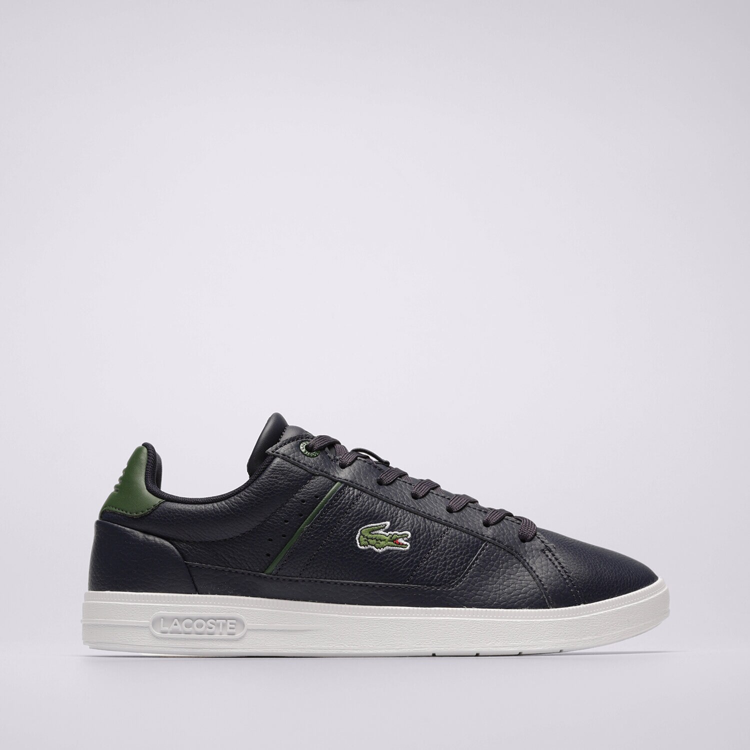 Buty sneakersy męskie LACOSTE EUROPA PRO 123 4 SMA 745SMA00657B4 GRANATOWY