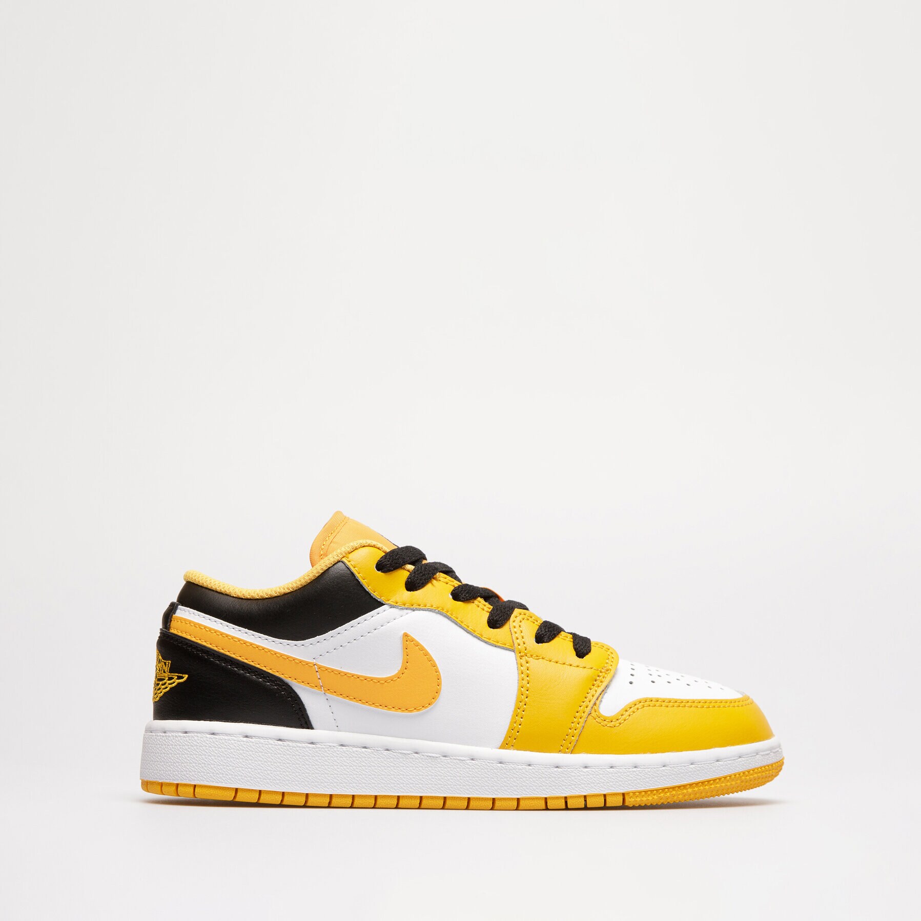 Buty sneakersy dla dzieci AIR JORDAN 1 LOW  553560-701 POMARAŃCZOWY
