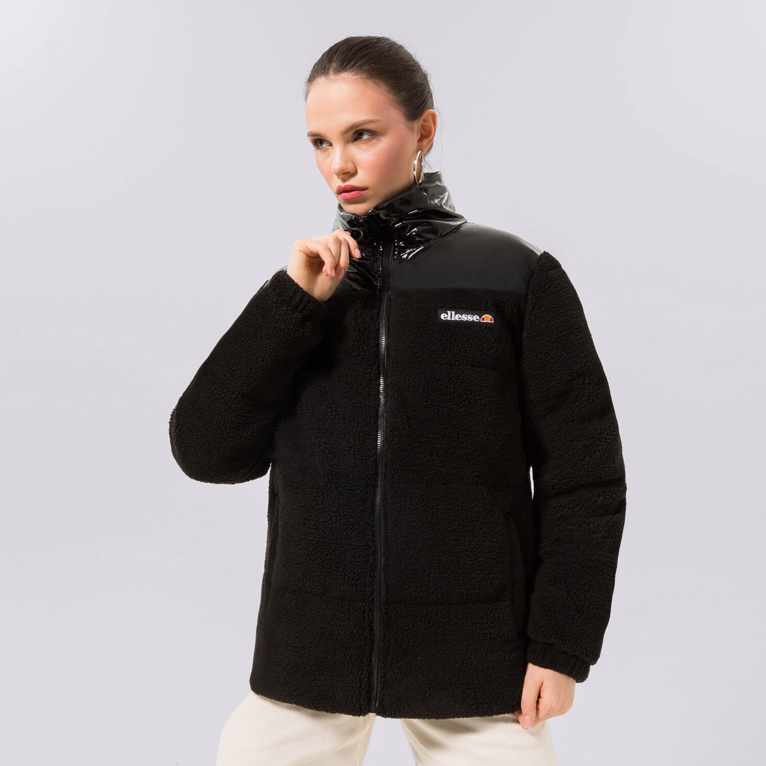 Kurtka zimowa damska ELLESSE KURTKA PENNE PADDED JACKET BLK SGQ16969011 CZARNY
