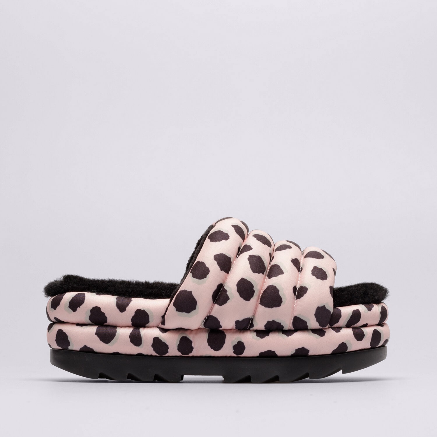 Klapki damskie UGG MAXI SLIDE CHEE.PR 1127074-PINK SCALLOP RÓŻOWY