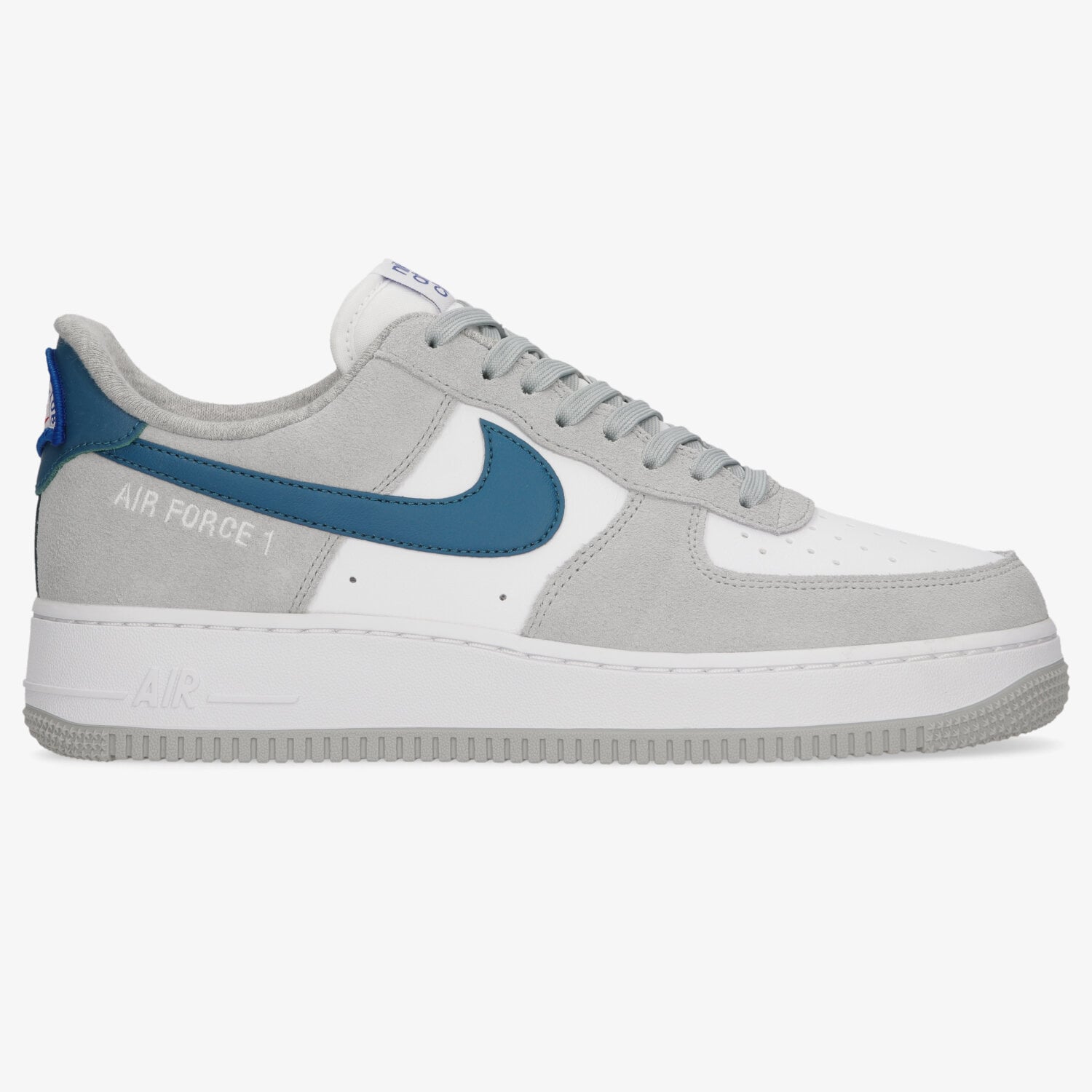 Buty sneakersy męskie NIKE AIR FORCE 1 '07 LV8 DH7568-001 SZARY