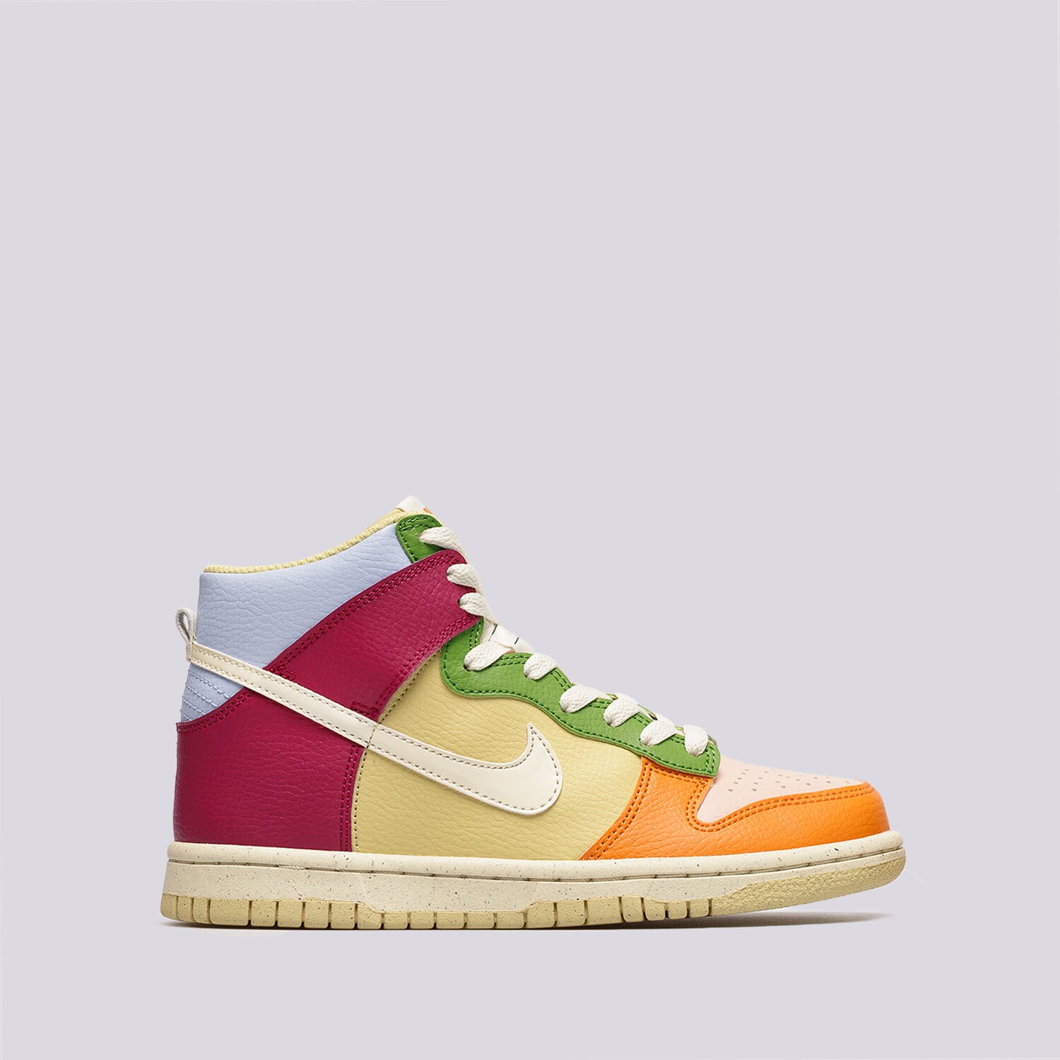 Buty sneakersy dla dzieci NIKE DUNK HIGH NN GS DZ5638-500 MULTICOLOR