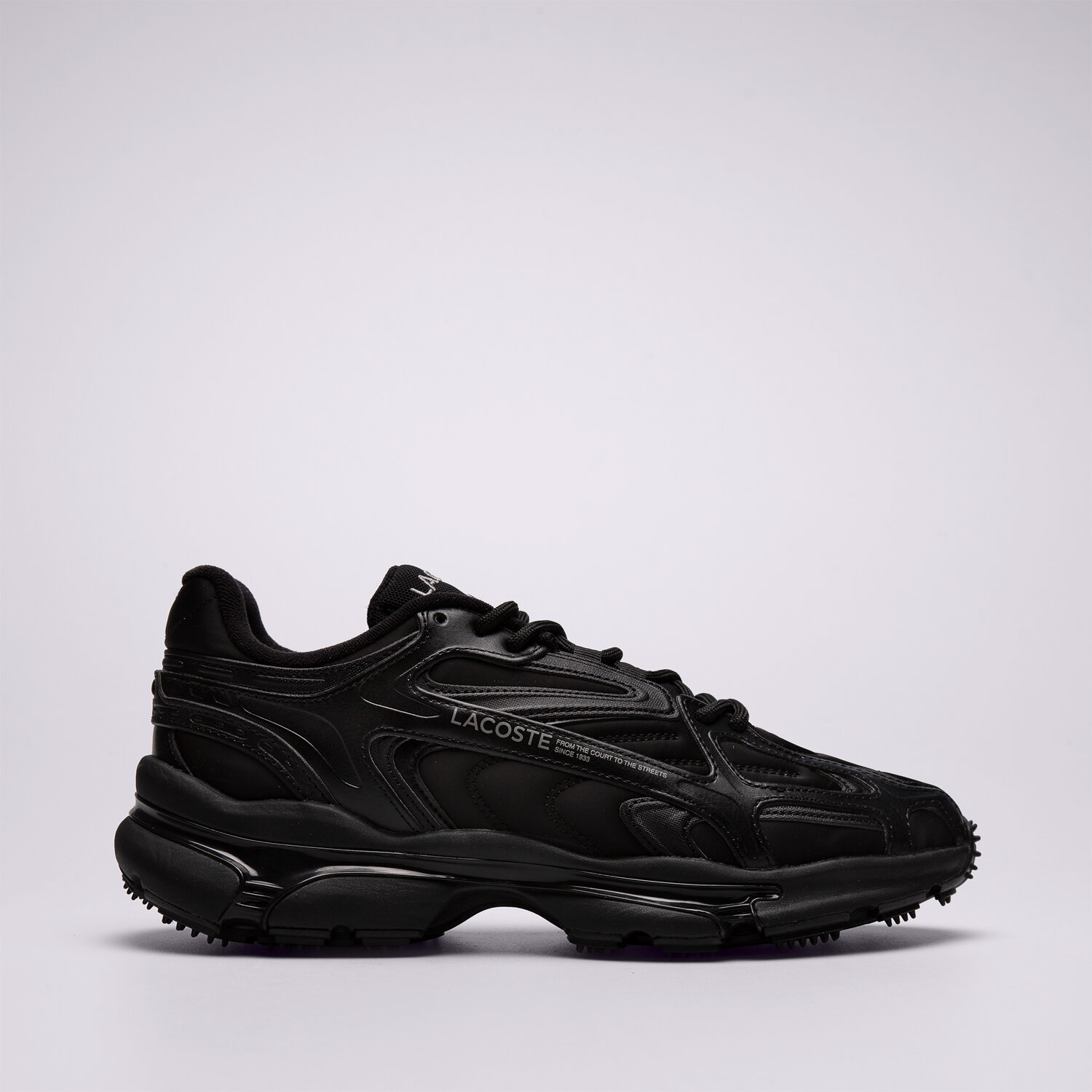 Buty sneakersy męskie LACOSTE L003 2K24 50SMA011002H CZARNY
