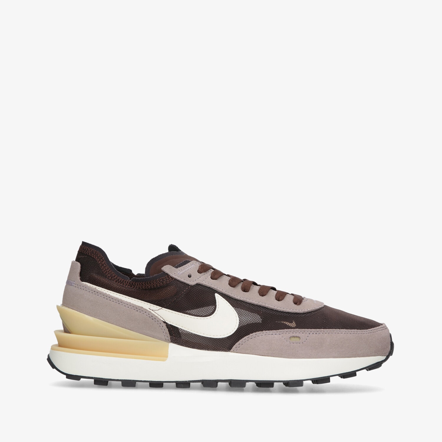 Buty sneakersy męskie NIKE WAFFLE ONE DA7995-200 BRĄZOWY