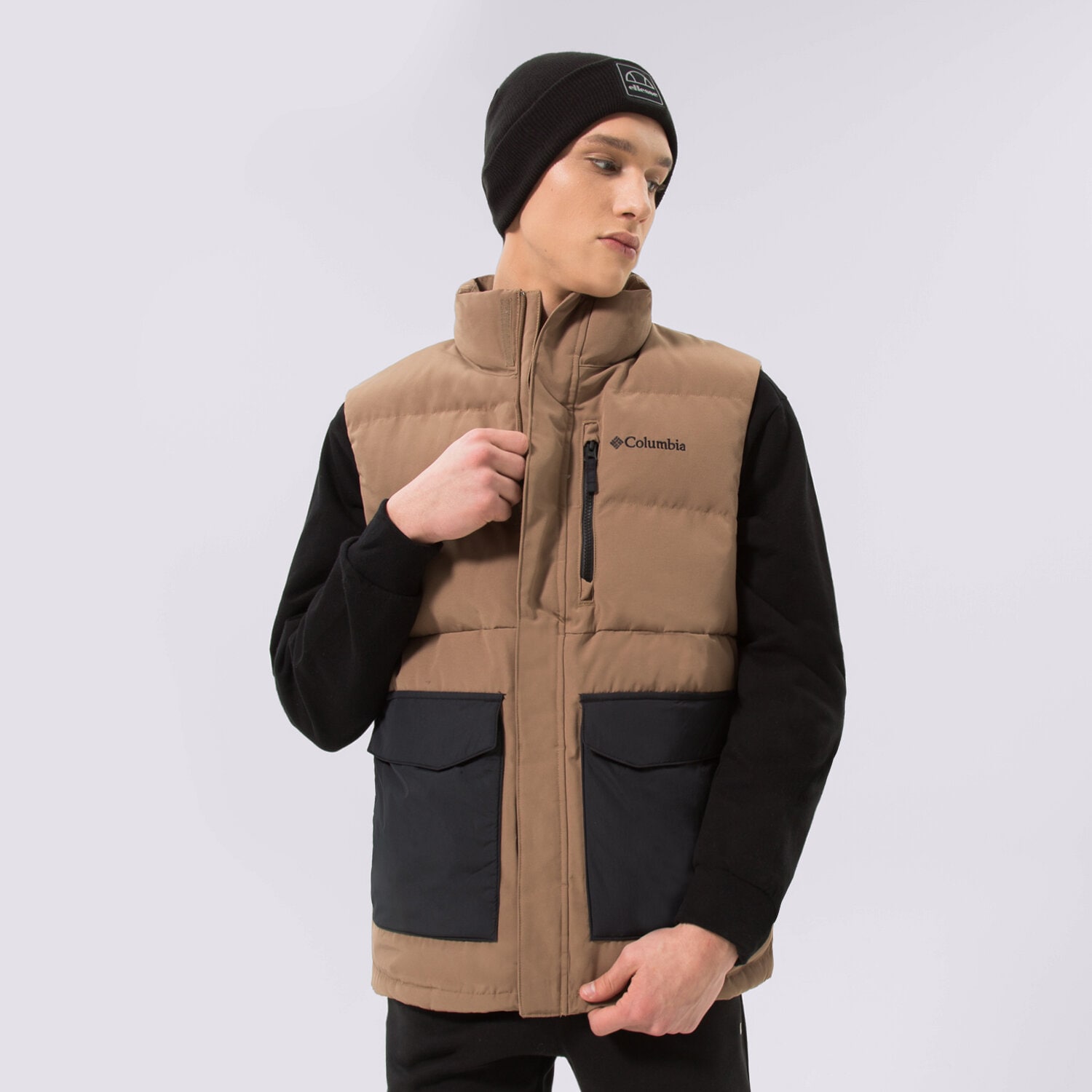 Bezrękawniki męskie sportowe COLUMBIA BEZRĘKAWNIK MARQUAM PEAK FUSION™ 2008515257 BRĄZOWY