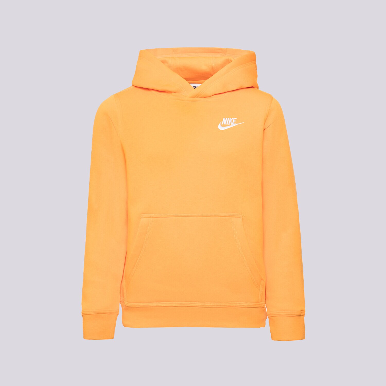 Sportowa bluza dziecięca NIKE BLUZA NIKE SPORTSWEAR CLUB BV3757-836 POMARAŃCZOWY
