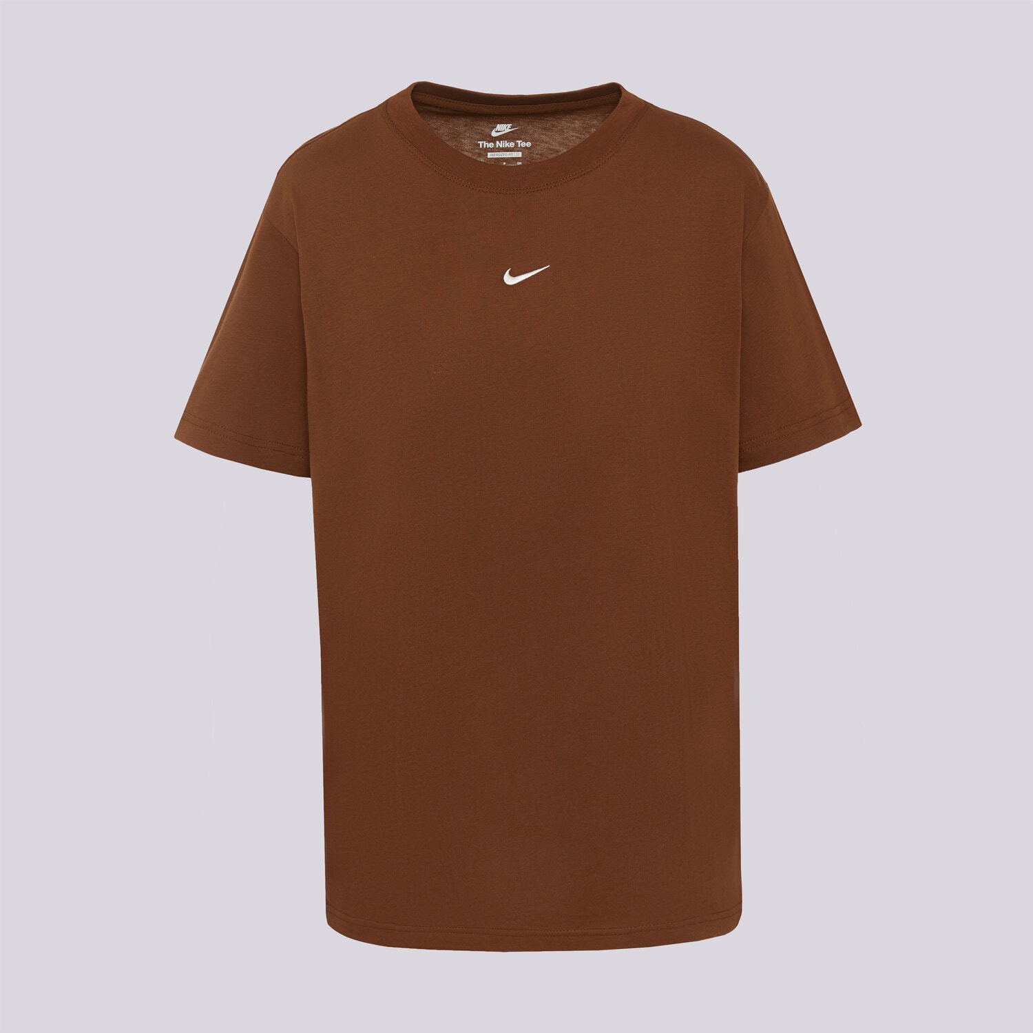 Koszulka, t-shirt damski NIKE T-SHIRT W NSW CLASSIC SS TEE IH7601-259 BRĄZOWY