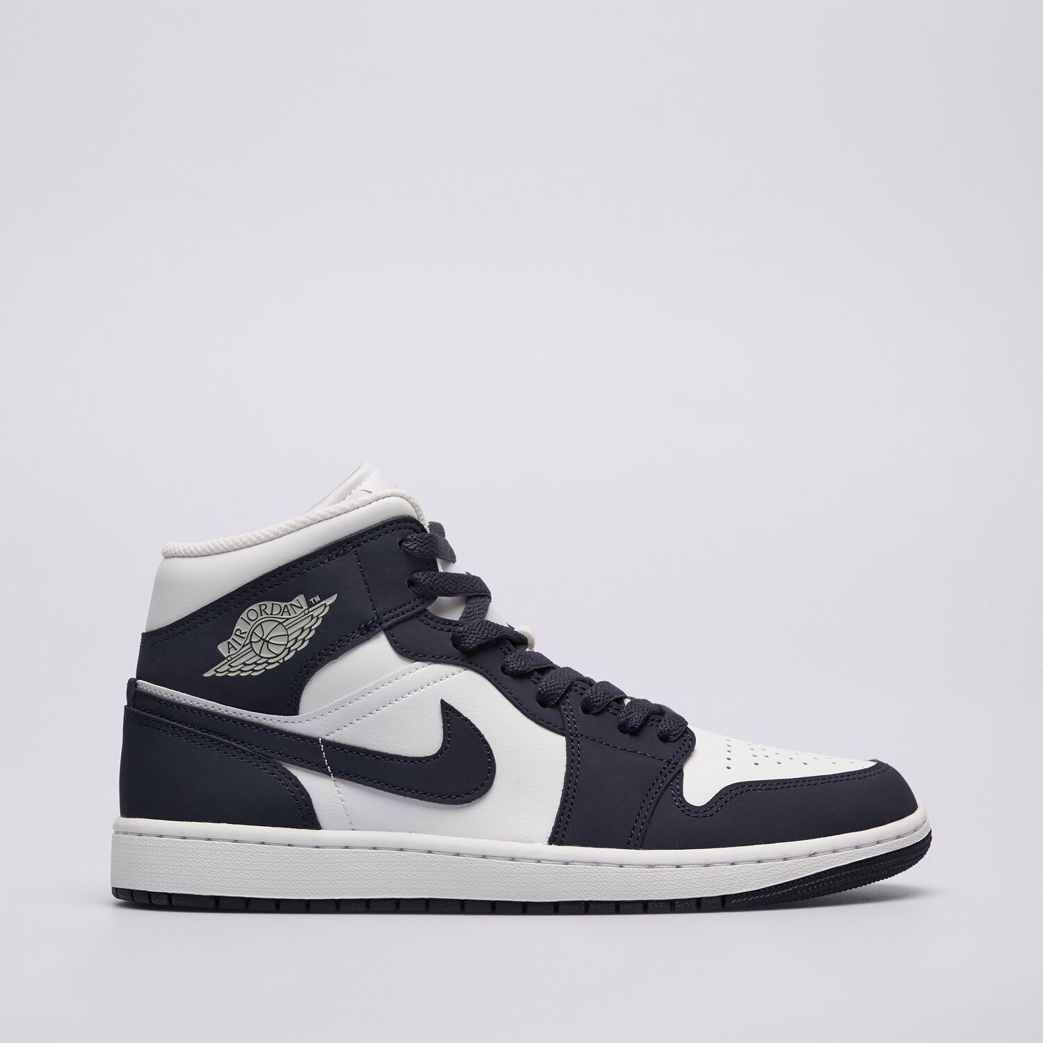 Buty sneakersy męskie AIR JORDAN 1 MID  IV6046-400 NIEBIESKI