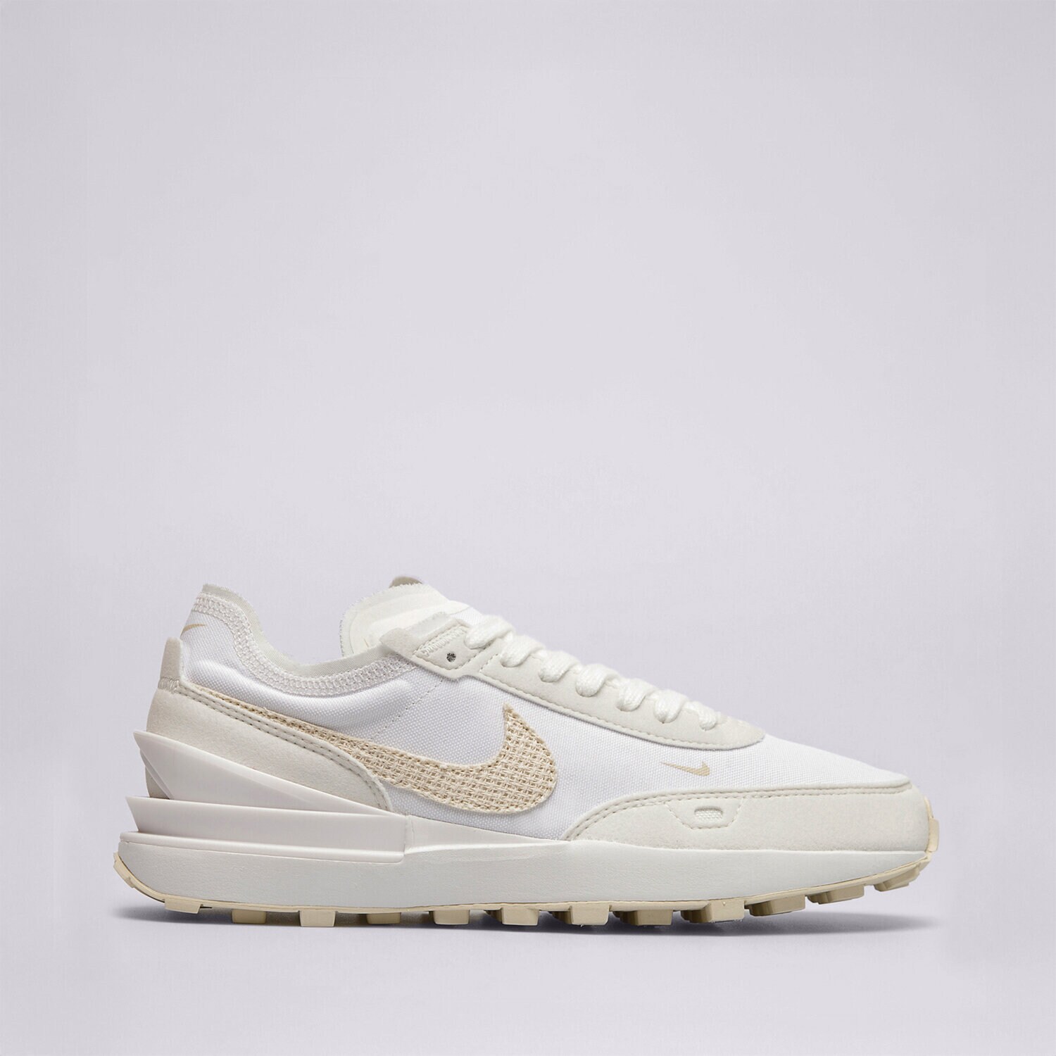 Buty sneakersy damskie NIKE WAFFLE ONE DM7604-100 BIAŁY