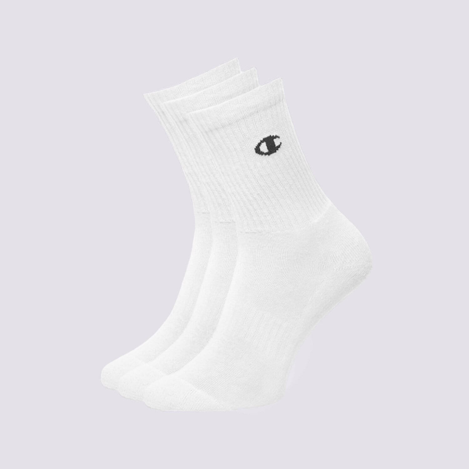 Skarpetki sportowe damskie CHAMPION SKARPETY SOCKET 3PACK 805343WW001 BIAŁY