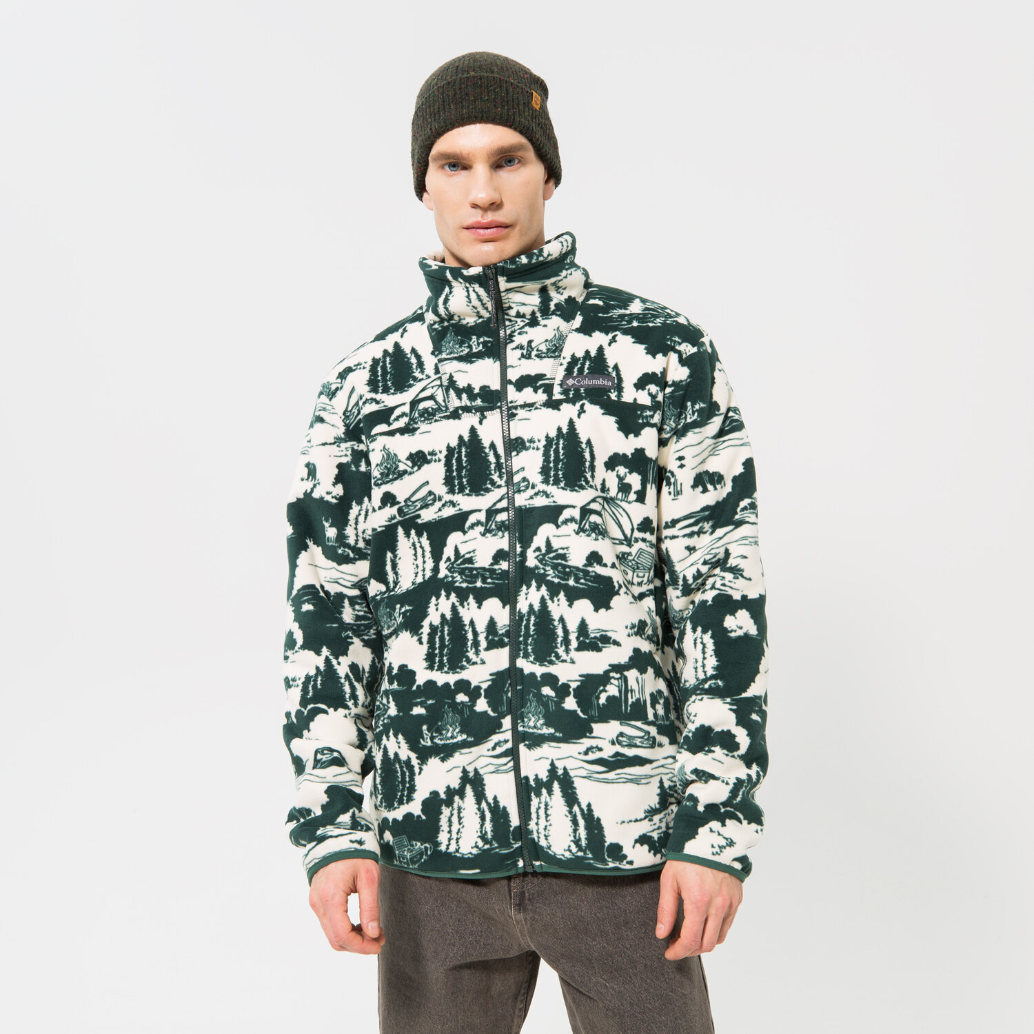 Bluza męska COLUMBIA POLAR WINTER PASS™ FULL ZIP 1909123371 MULTICOLOR