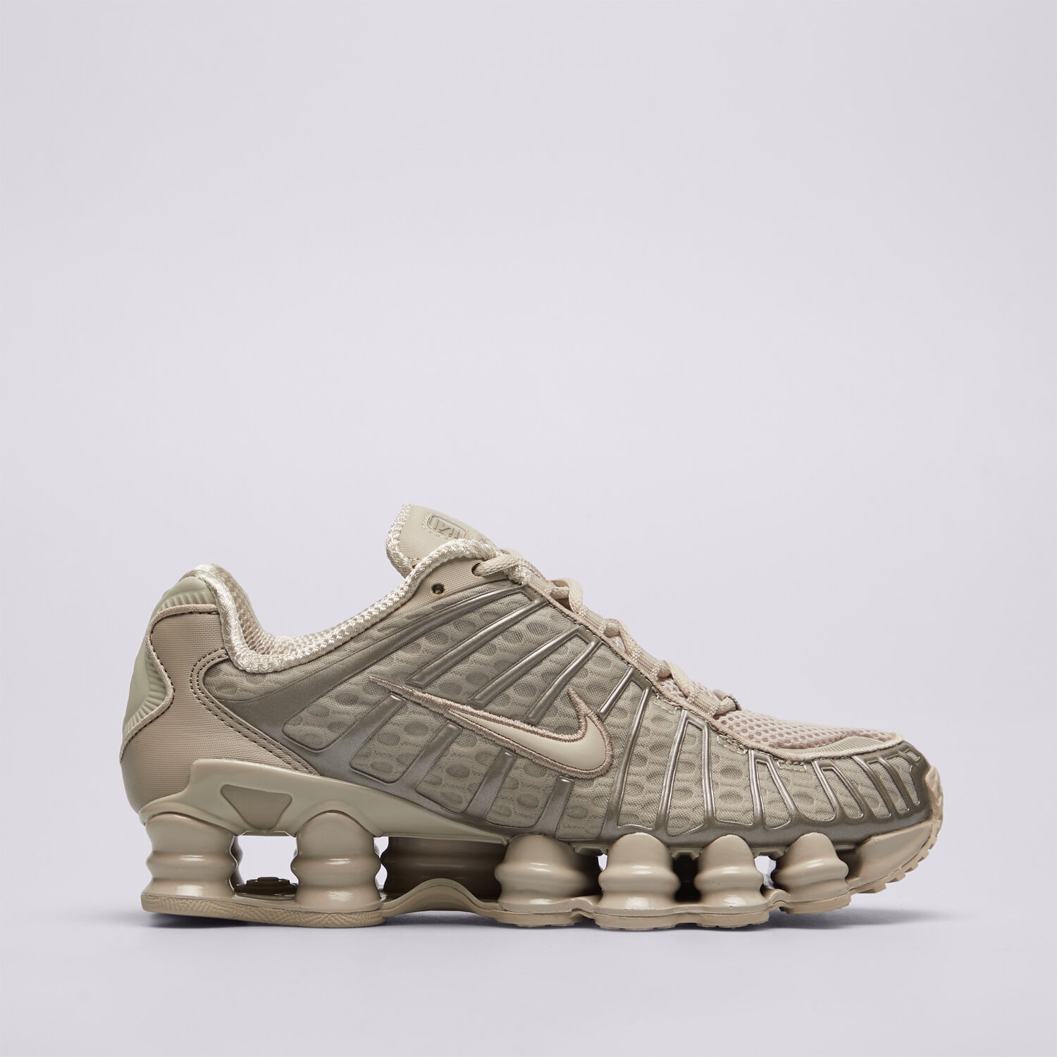 Buty sneakersy damskie NIKE SHOX TL AR3566-204 BEŻOWY