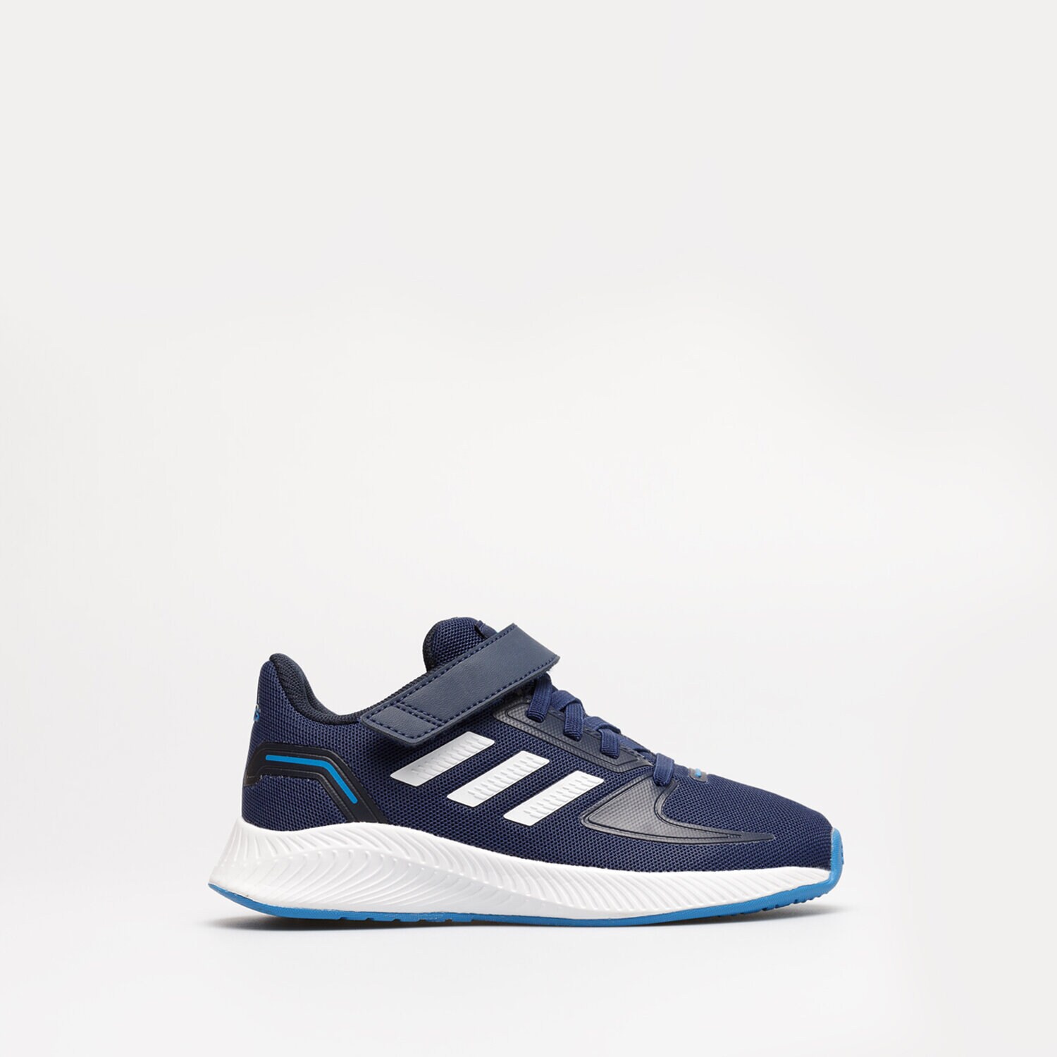 Buty sneakersy dla dzieci ADIDAS RUNFALCON 2.0 EL K GV7750 GRANATOWY