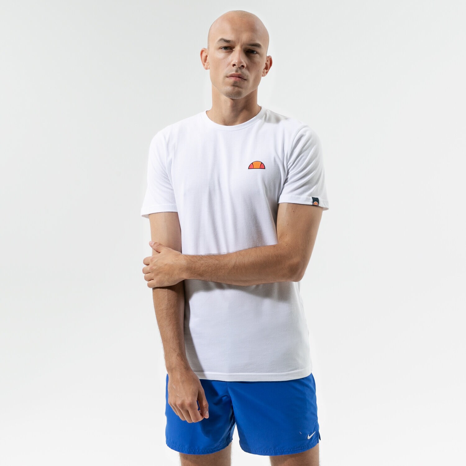 Koszulka, t-shirt sportowy męski ELLESSE T-SHIRT KONELLA WHT WHT SMG13512908 BIAŁY