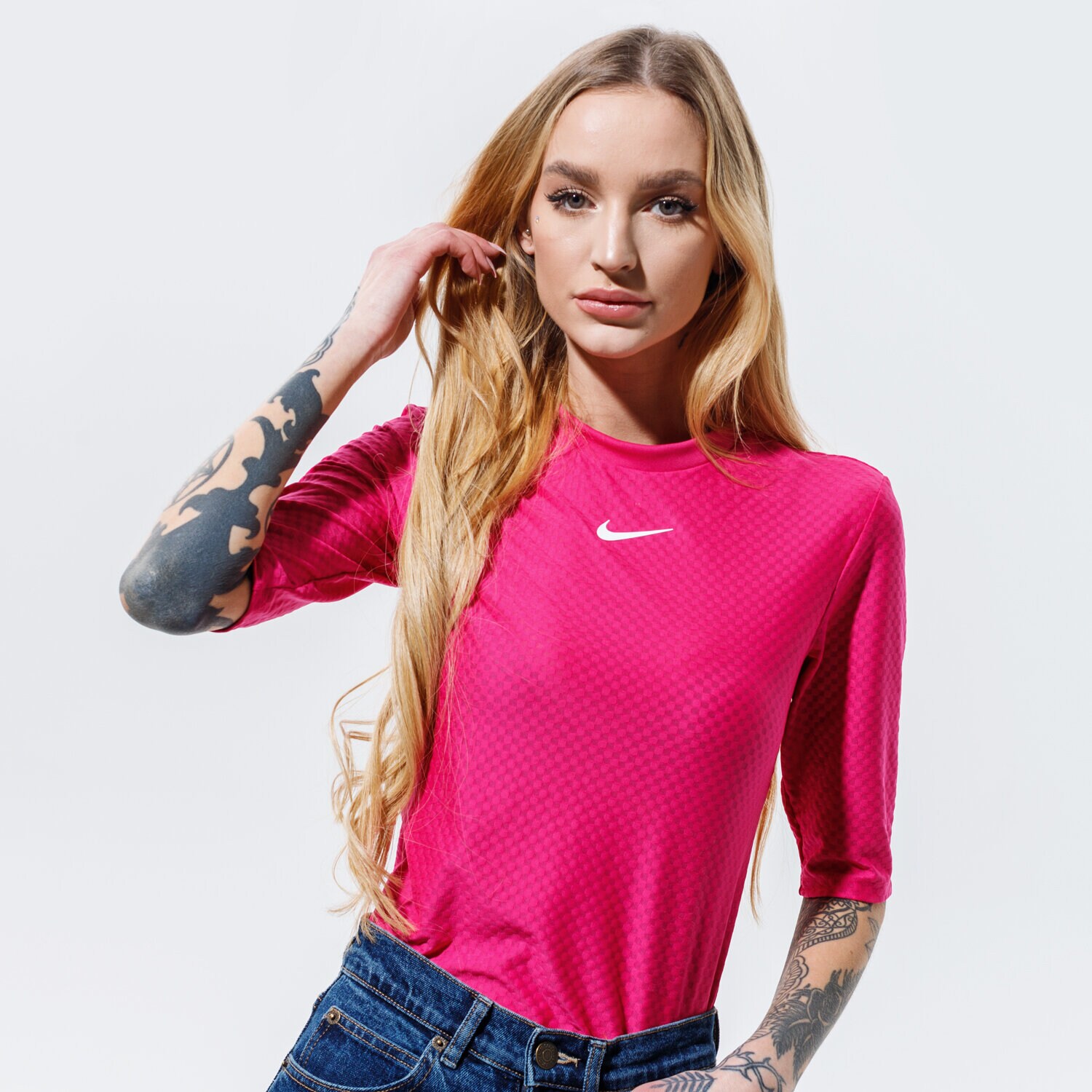 Koszulka, t-shirt damski NIKE T-SHIRT SPORTSWEAR ICON CLASH CZ8176-615 RÓŻOWY