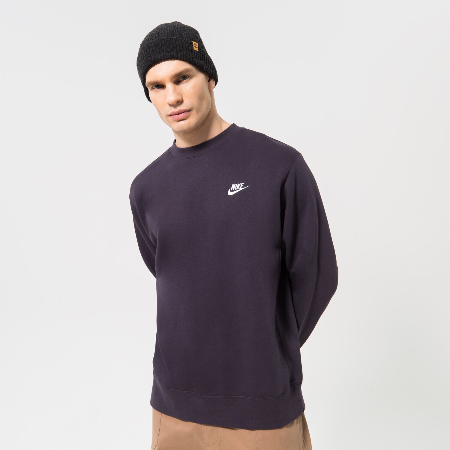 Bluza męska NIKE BLUZA SPORTSWEAR CLUB FLEECE BV2662-540 FIOLETOWY